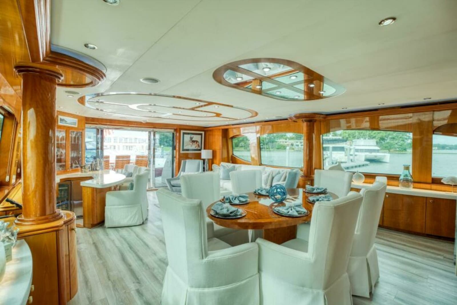 2007 Hatteras 80 Enclosed Bridge