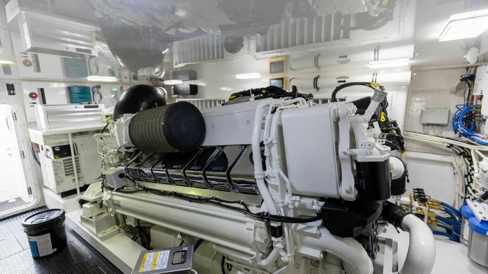 2023 Viking 72 Convertible- TEAM SUPREME- Engine Room