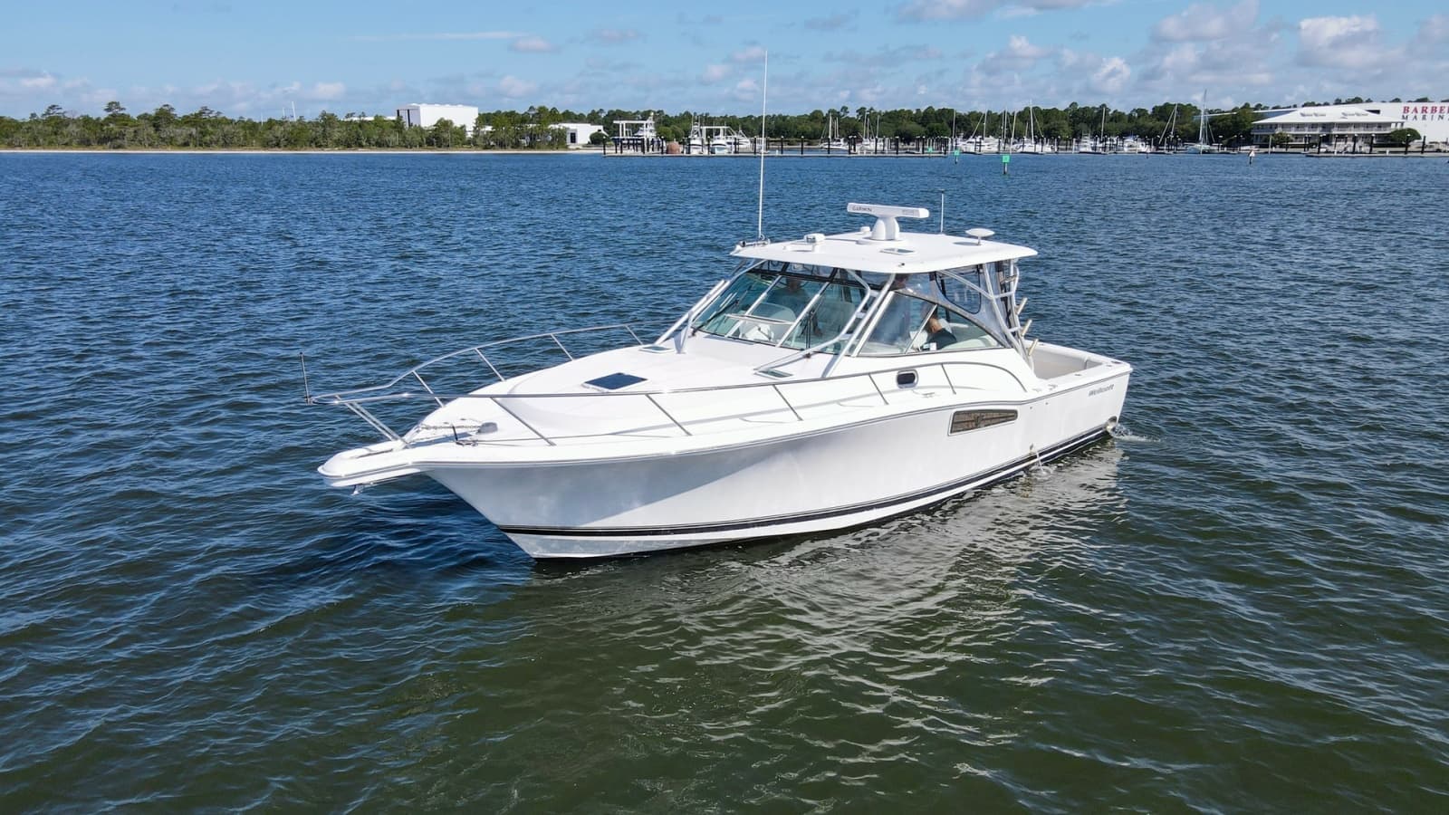 Starboard View of Wellcraft 360 Coastal