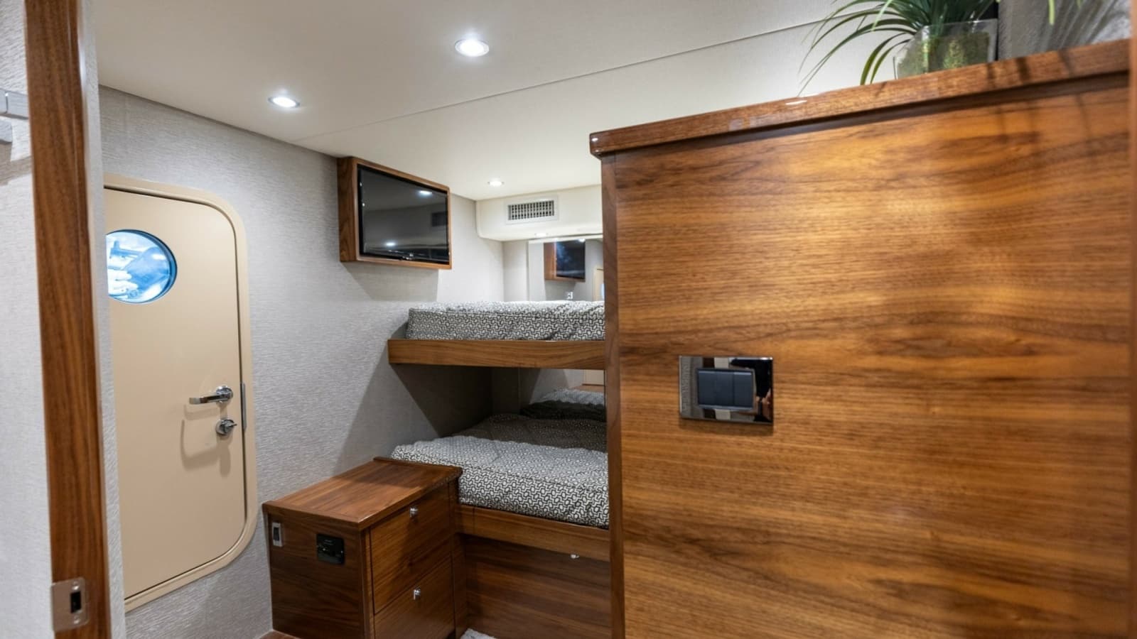 2023 Viking 72 Convertible- TEAM SUPREME- Crew Stateroom