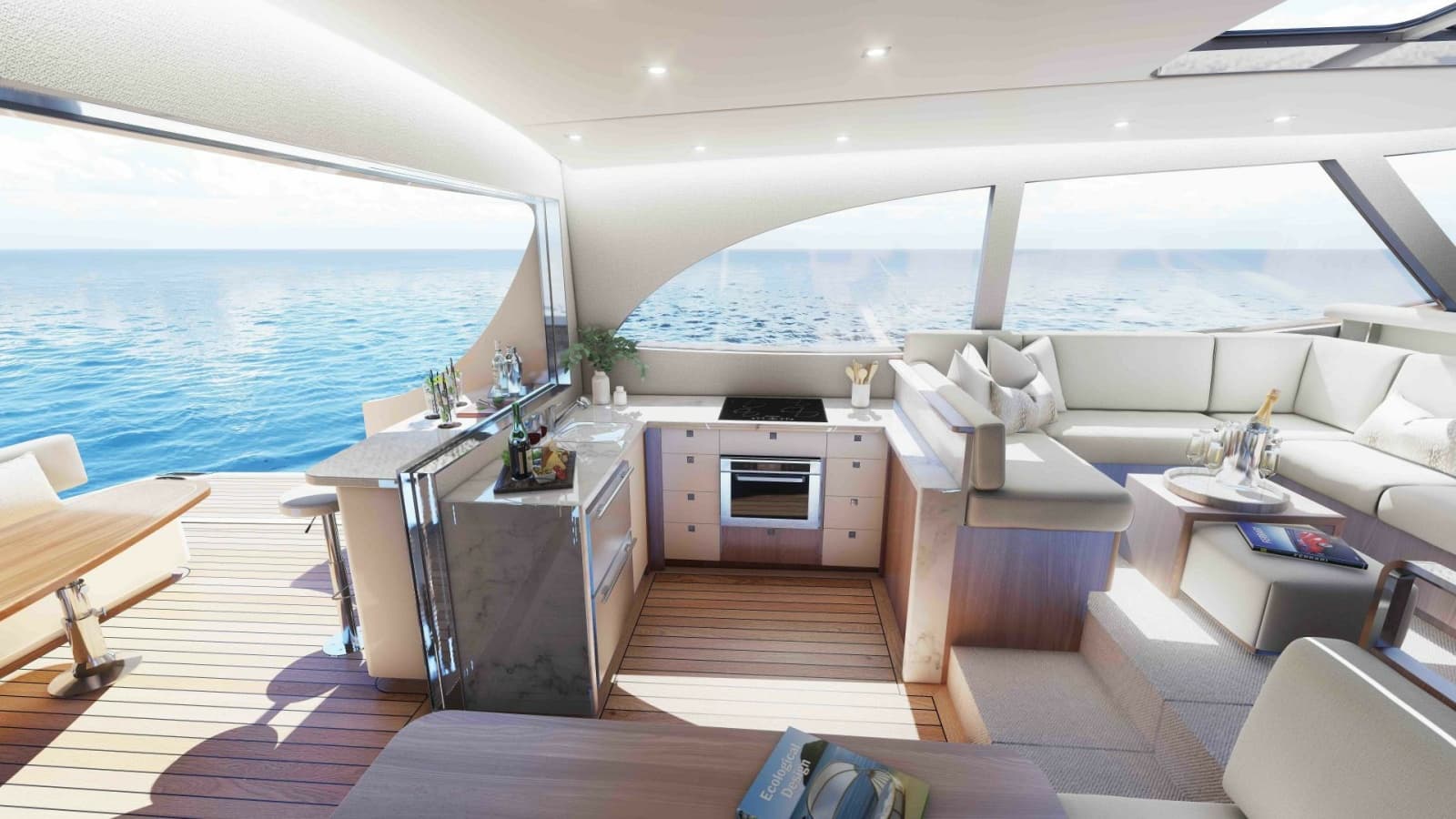 605 Interior Galley