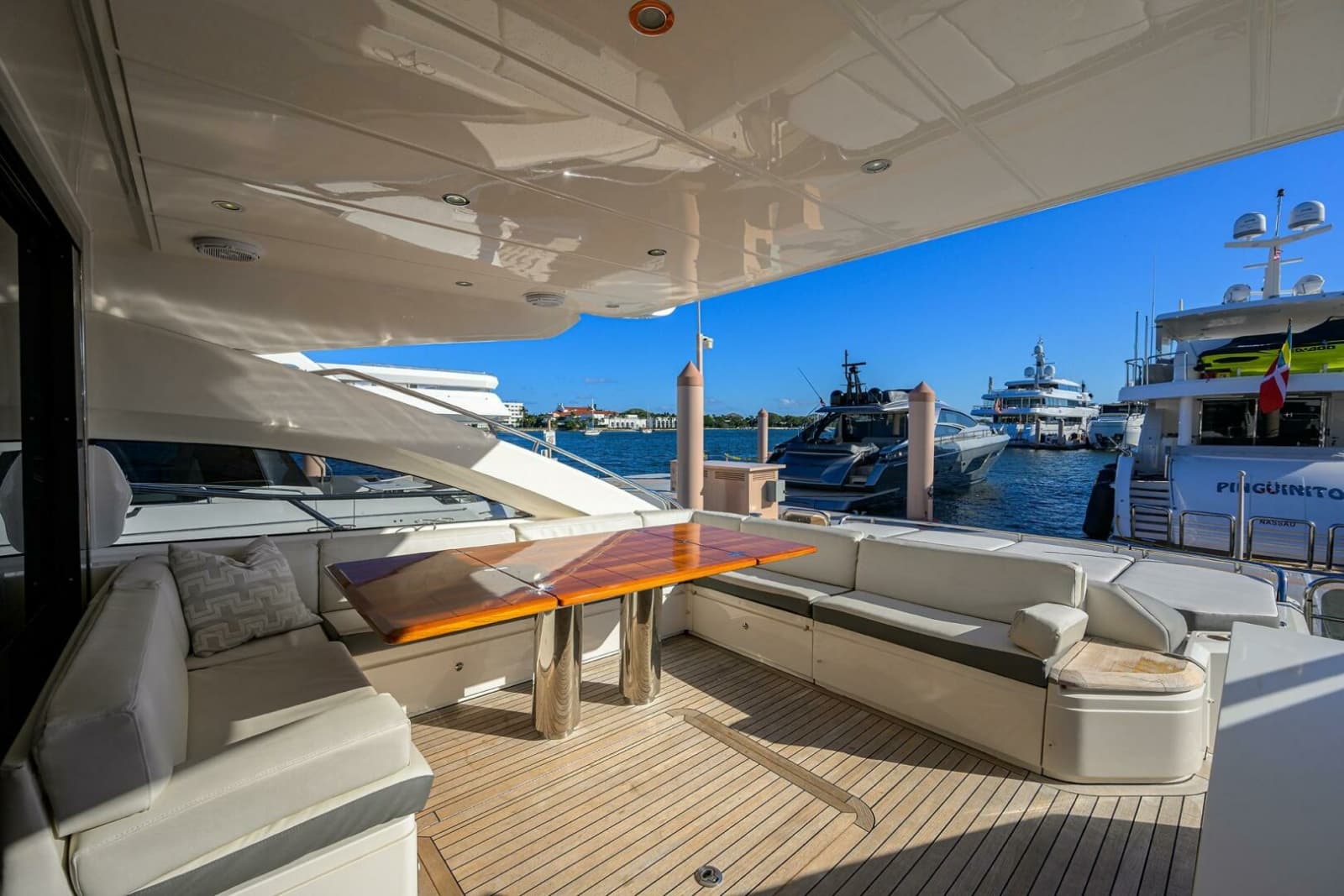 Princess 72 Policy Limits  - Exterior Aft Deck
