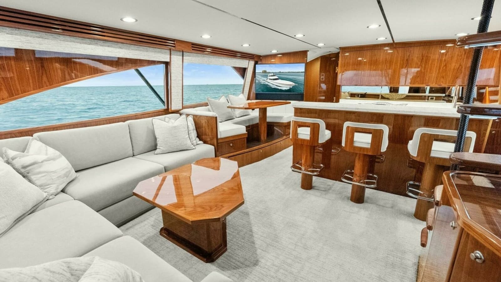 2022 Viking 68 Enclosed Bridge- PIPE DREAM- Salon