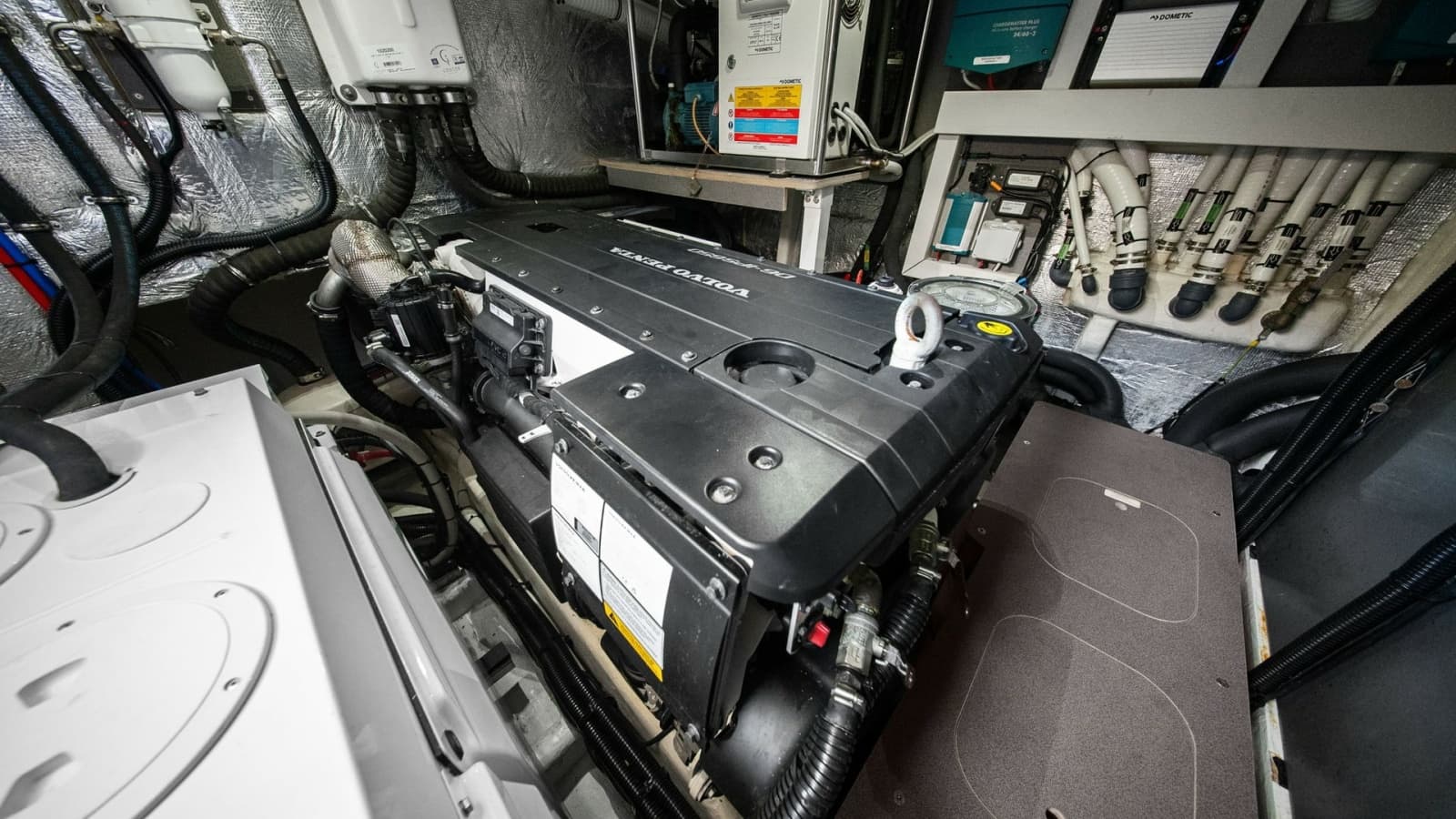 Engine Room with Modern Equipment