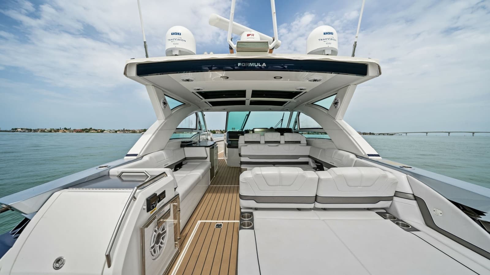 Spacious Aft Deck with Seating