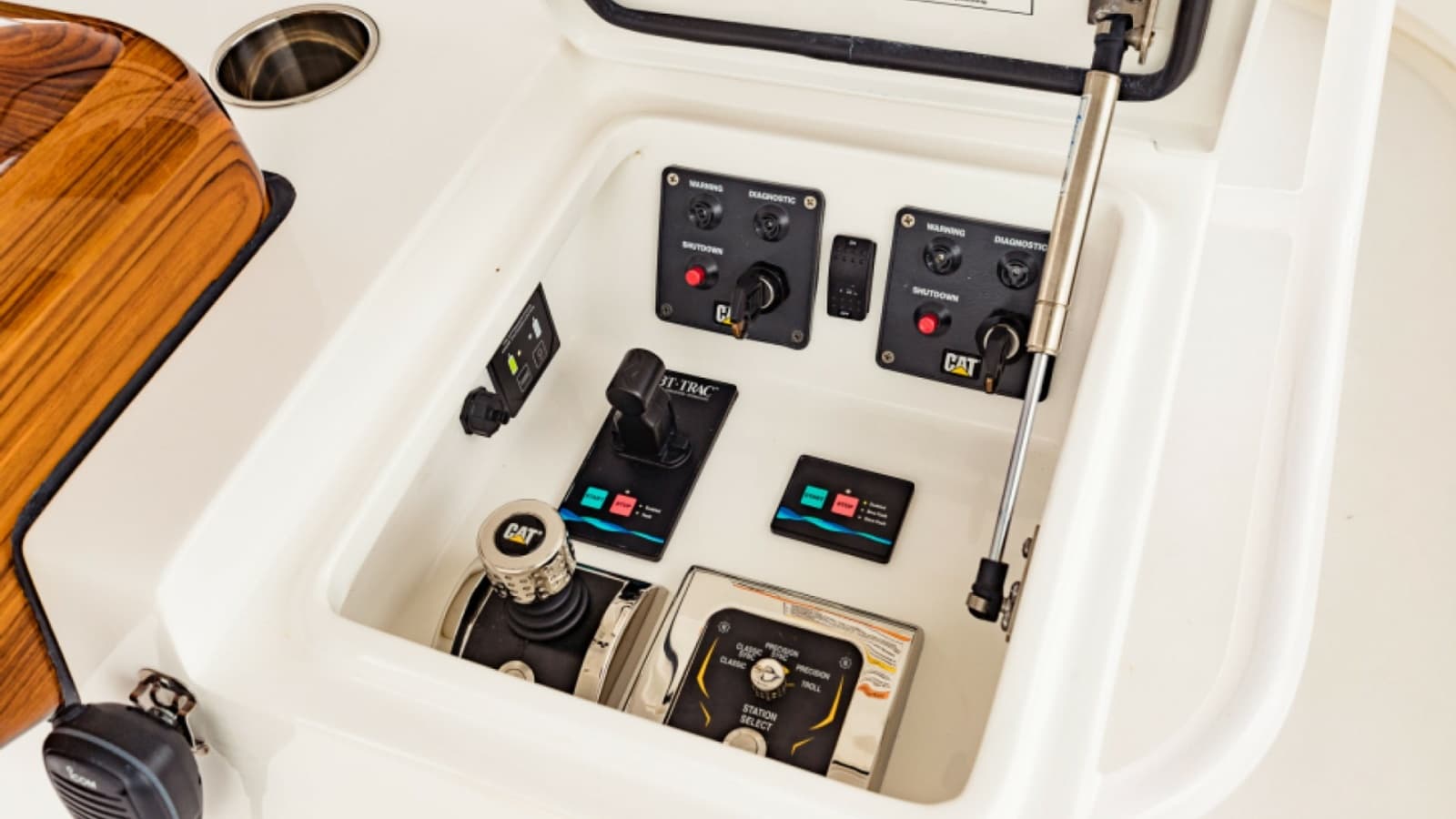 2020 Bertram 61 Convertible "SINE METU" - Engine Control Panel