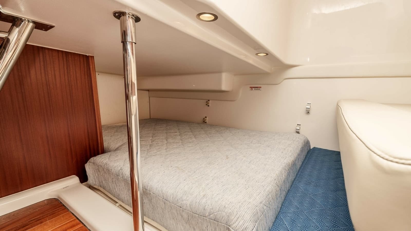 2018 Pursuit 385 Offshore "TAG TEAM" - Cozy Guest Cabin Berth