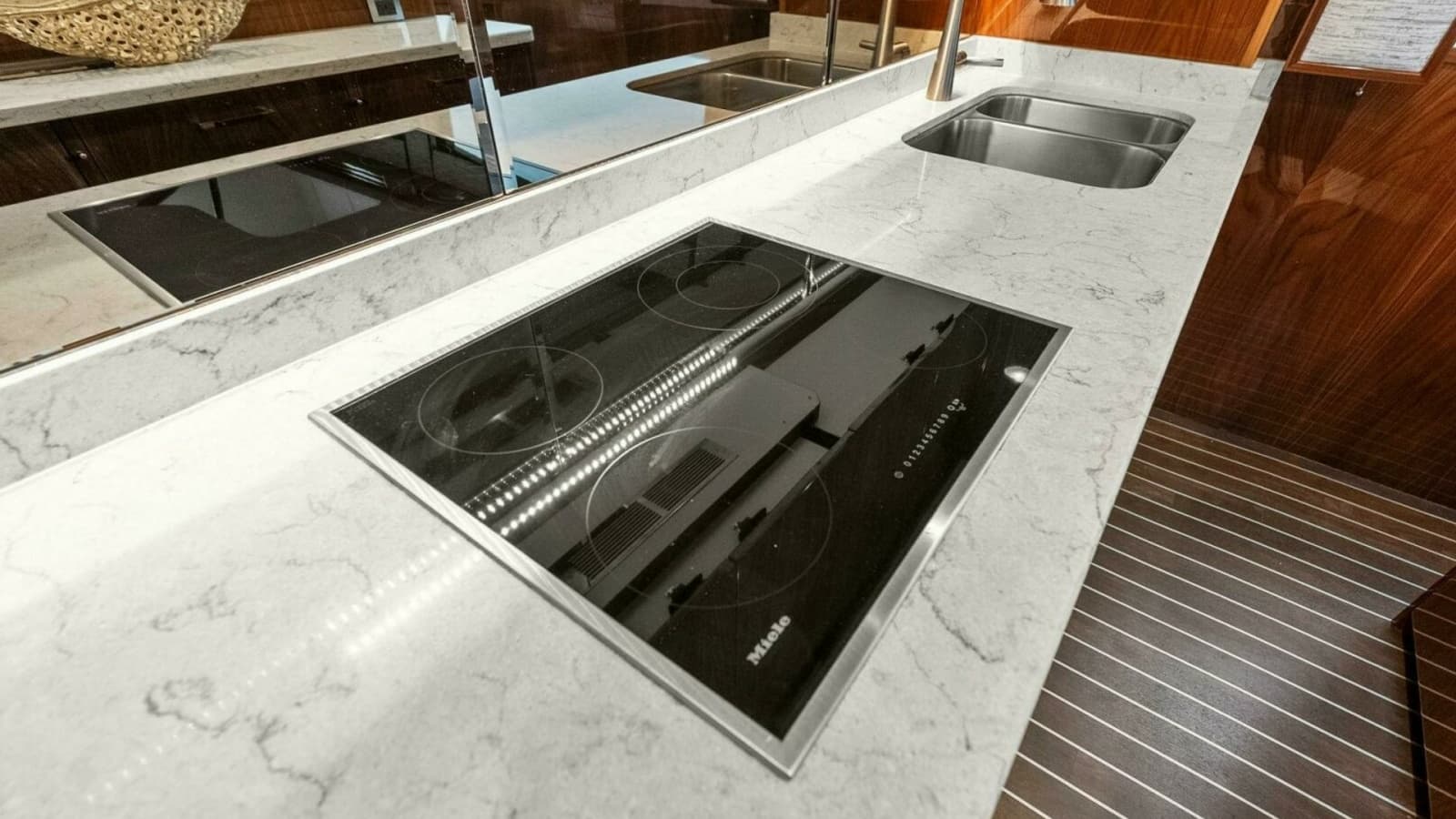 2022 Viking 68 Enclosed Bridge- PIPE DREAM- Galley