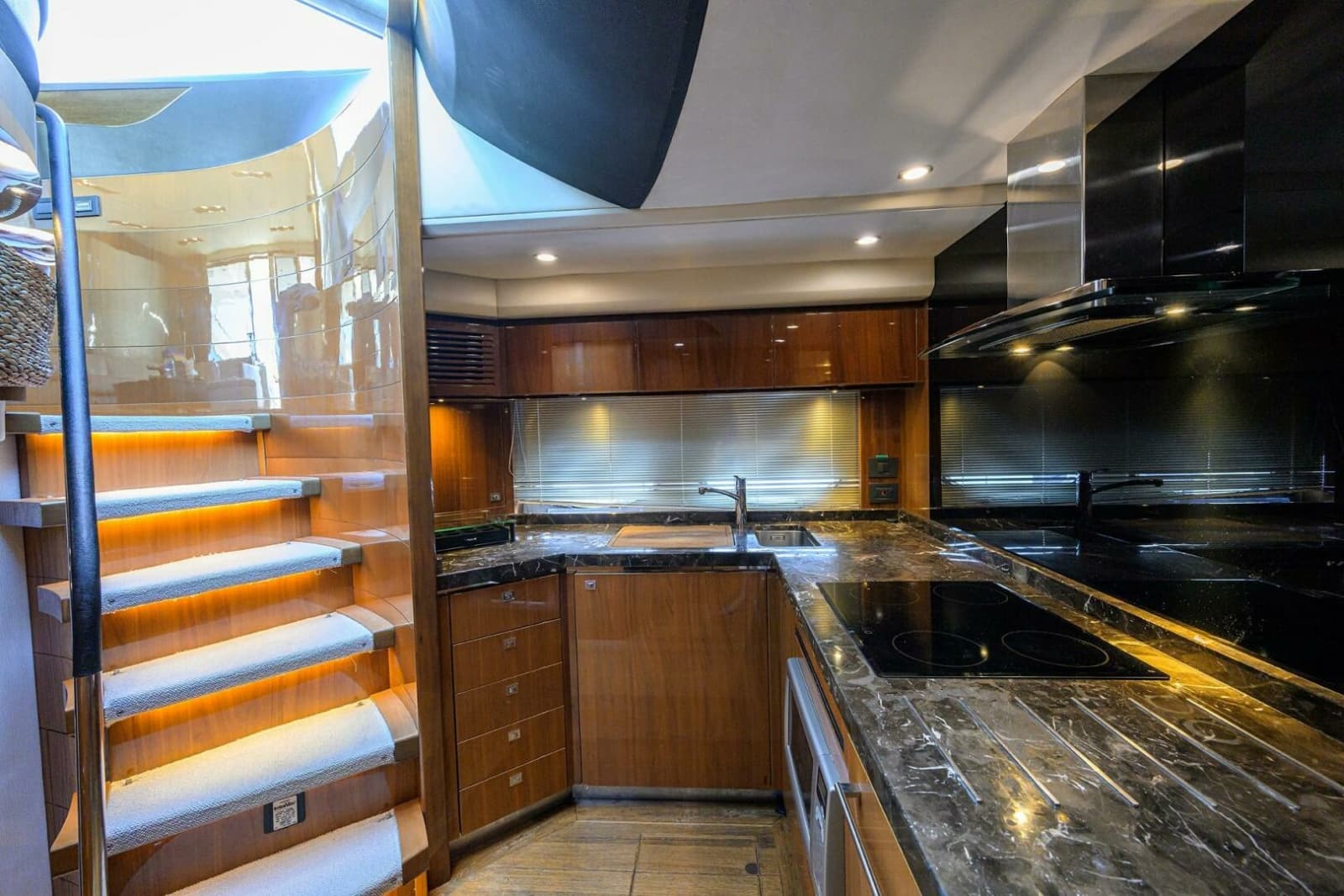Princess 72 Policy Limits  - Interior Galley