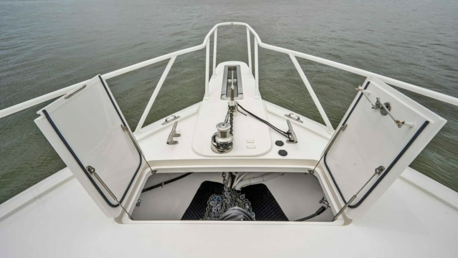 Foredeck Anchor Locker and Windlass
