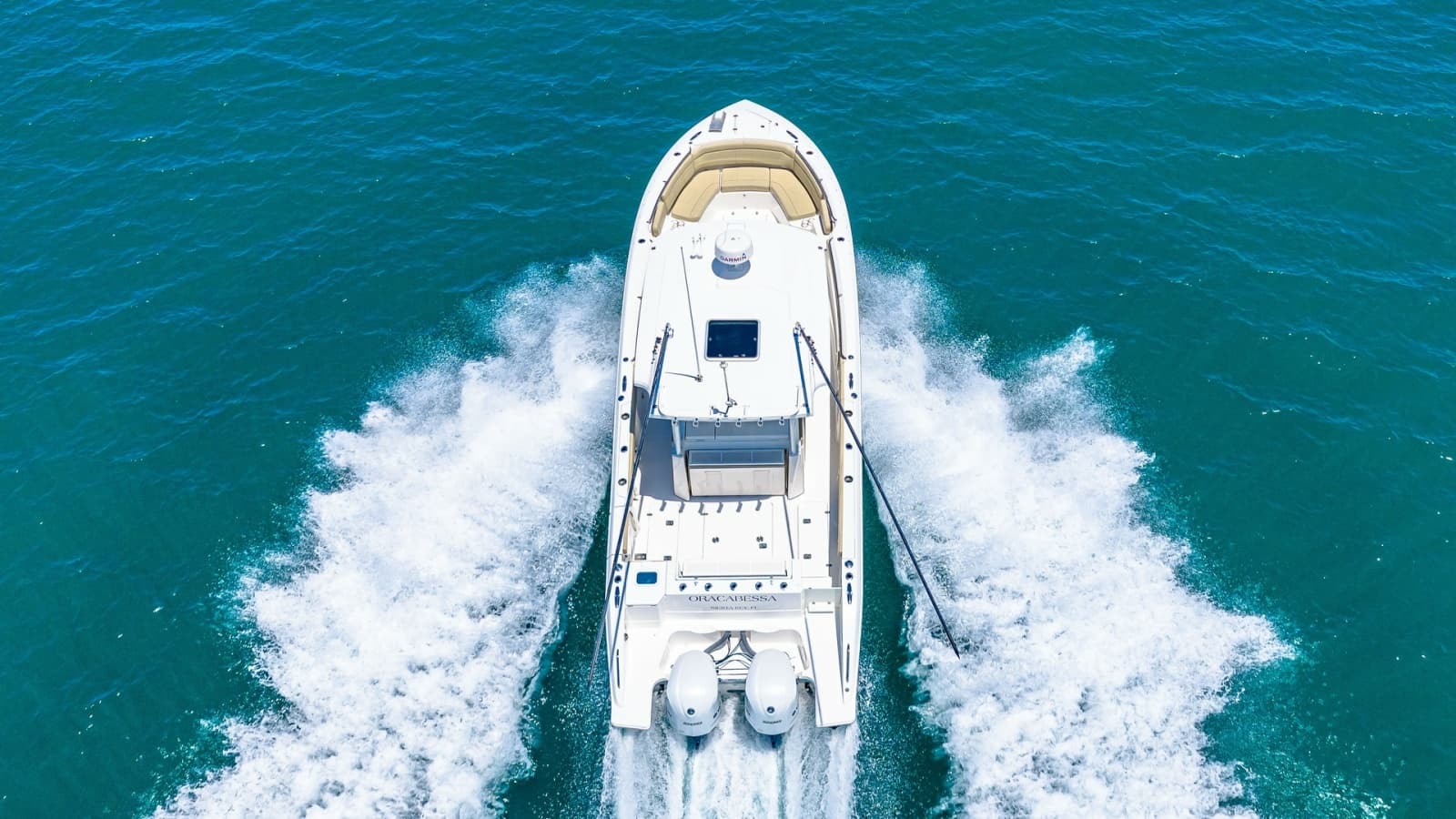 Aerial View of Aft Deck and Engines