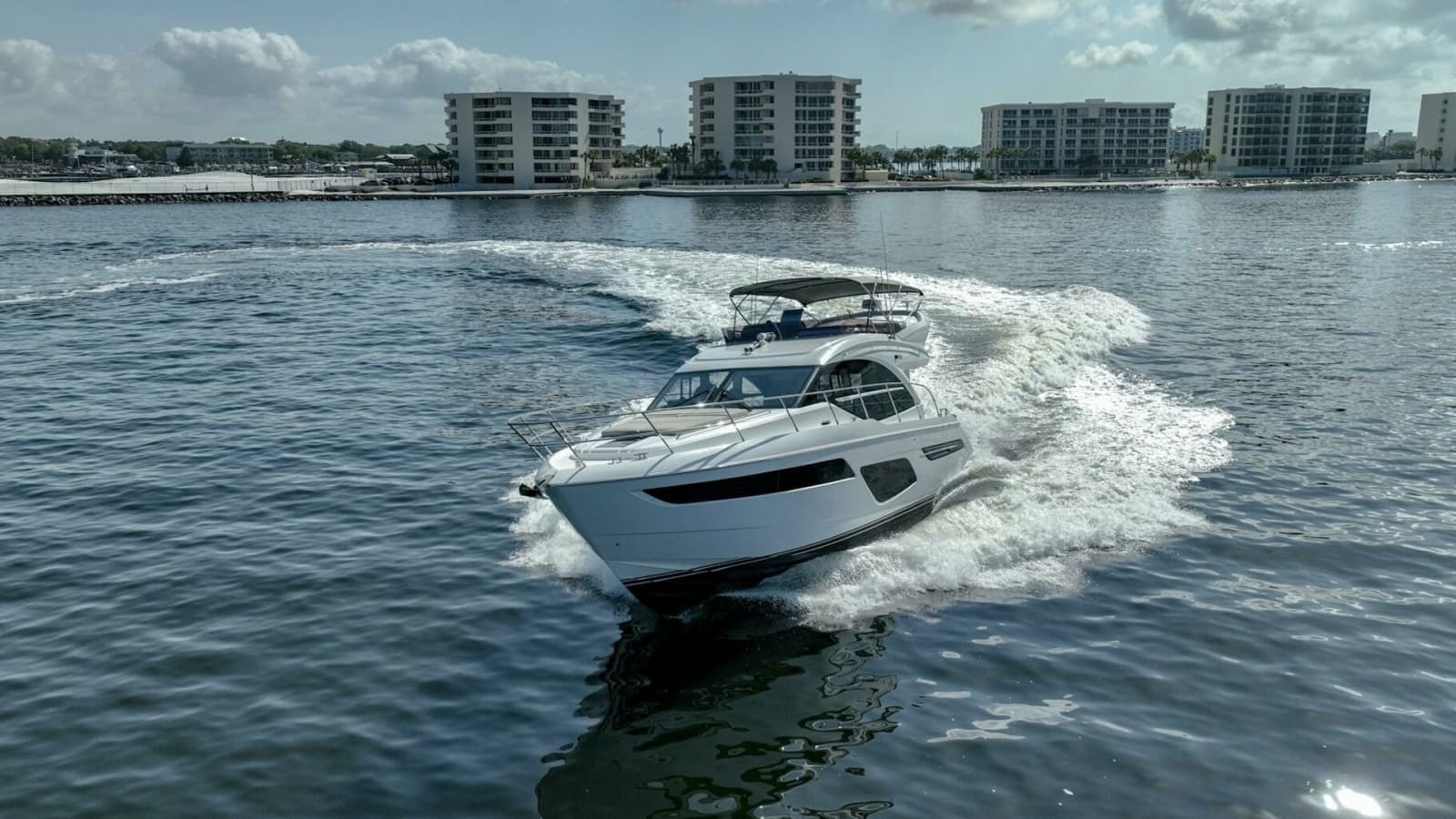 2021 Princess F50- MAKING TIME- Engine room- Port Bow