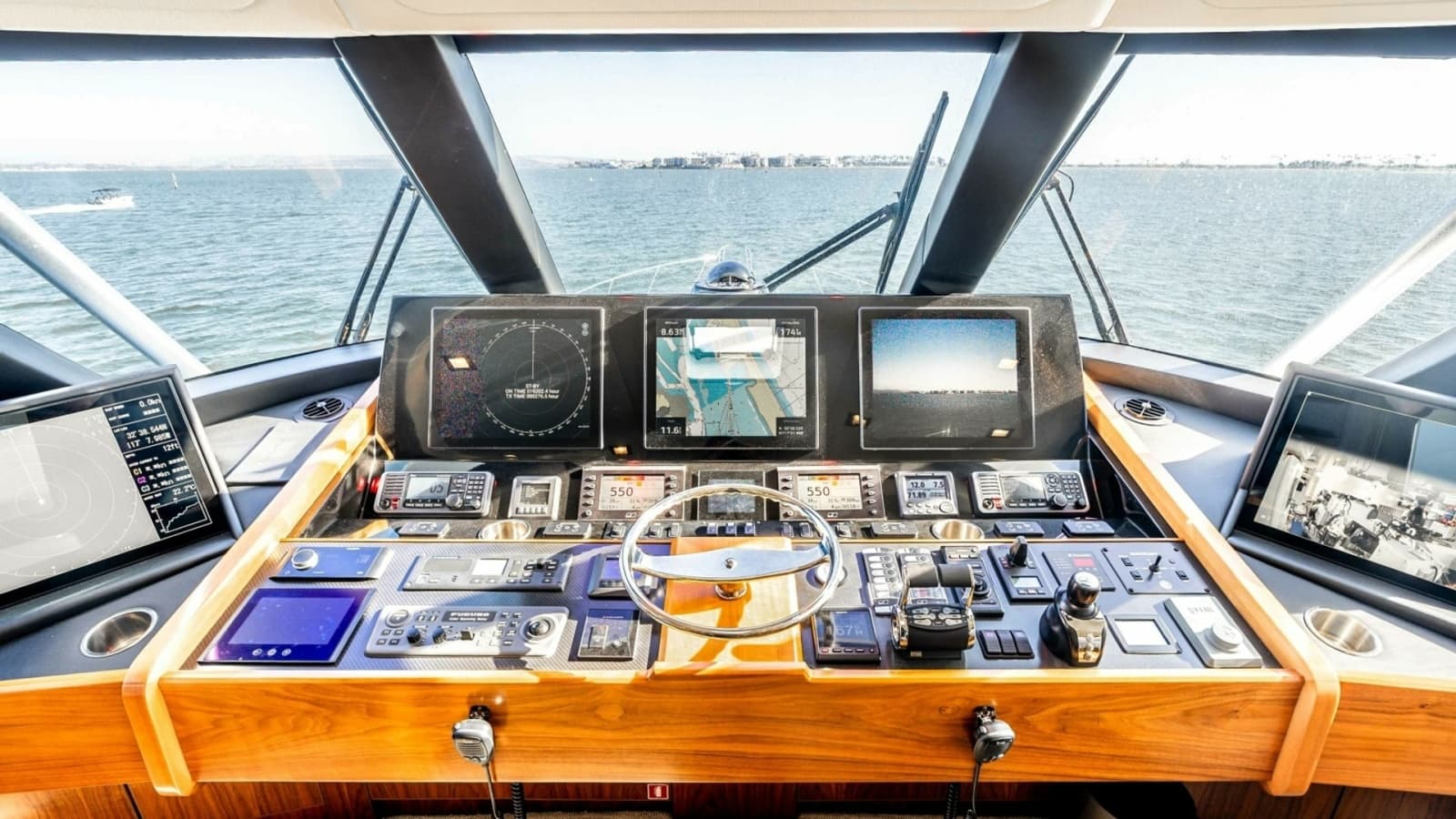 2018 Viking 72 Convertible "50 Caliber" - Helm Station with Advanced Electronics