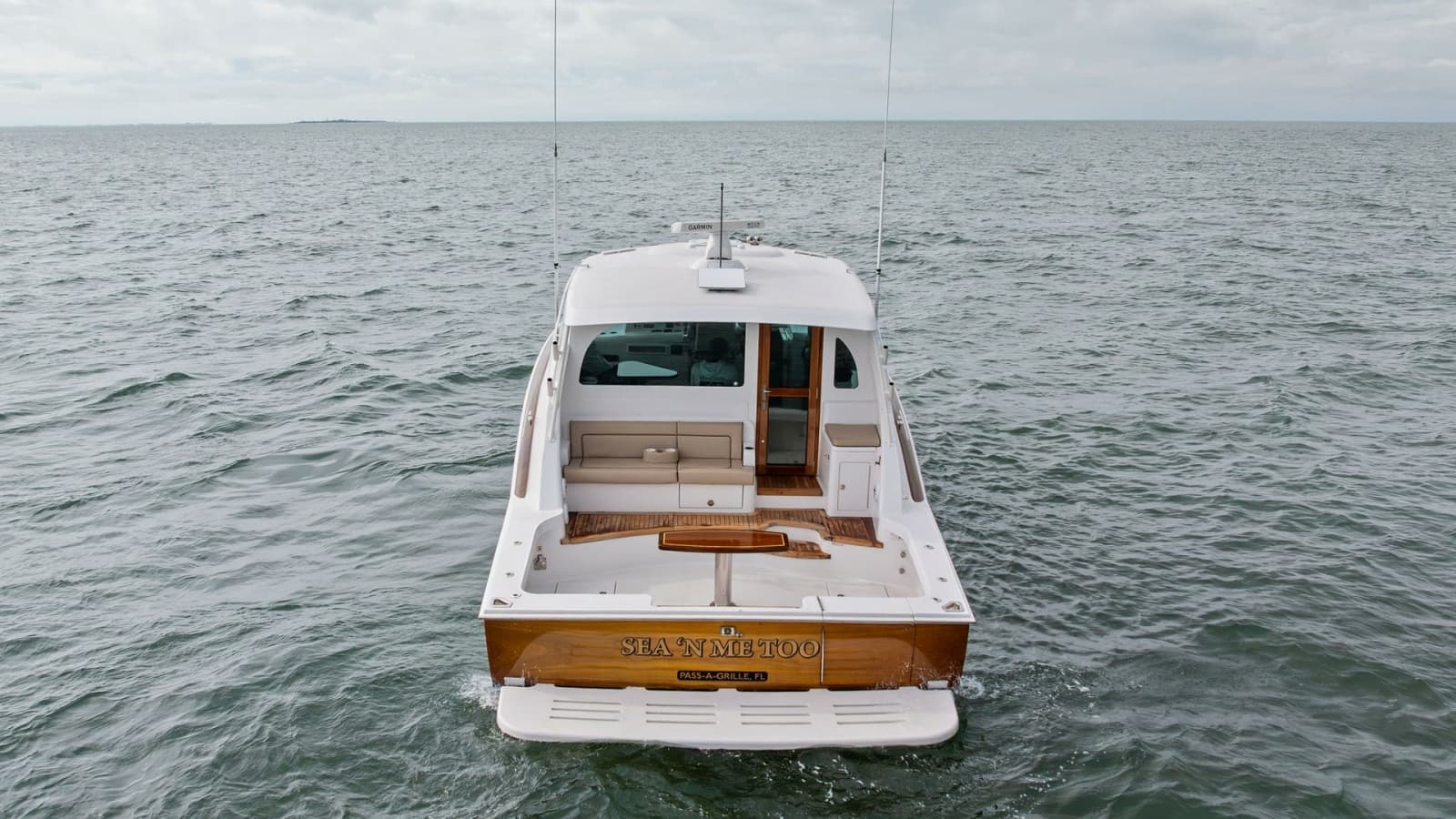 Aft Deck with Swim Platform