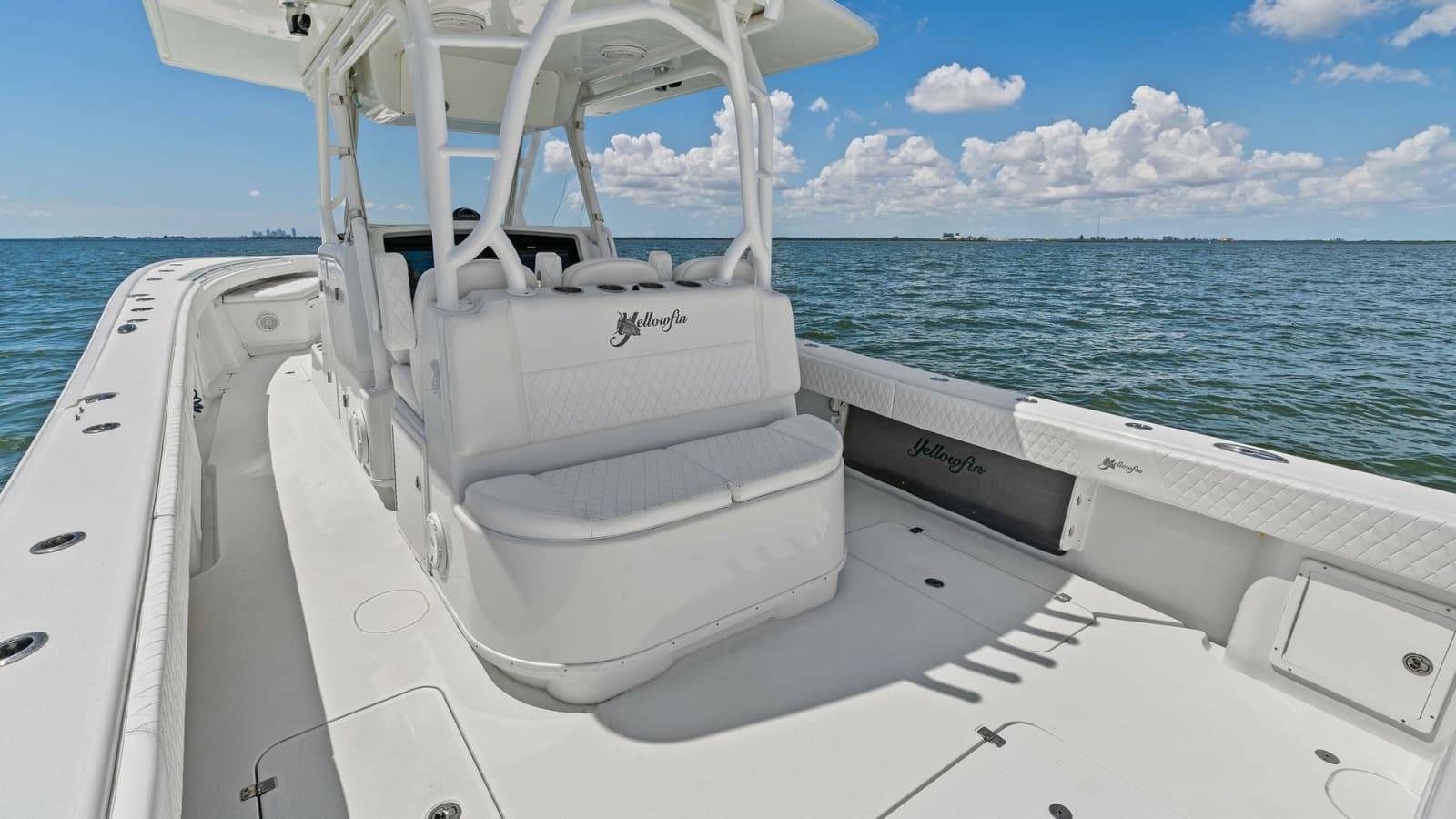 Spacious Aft Deck with Seating