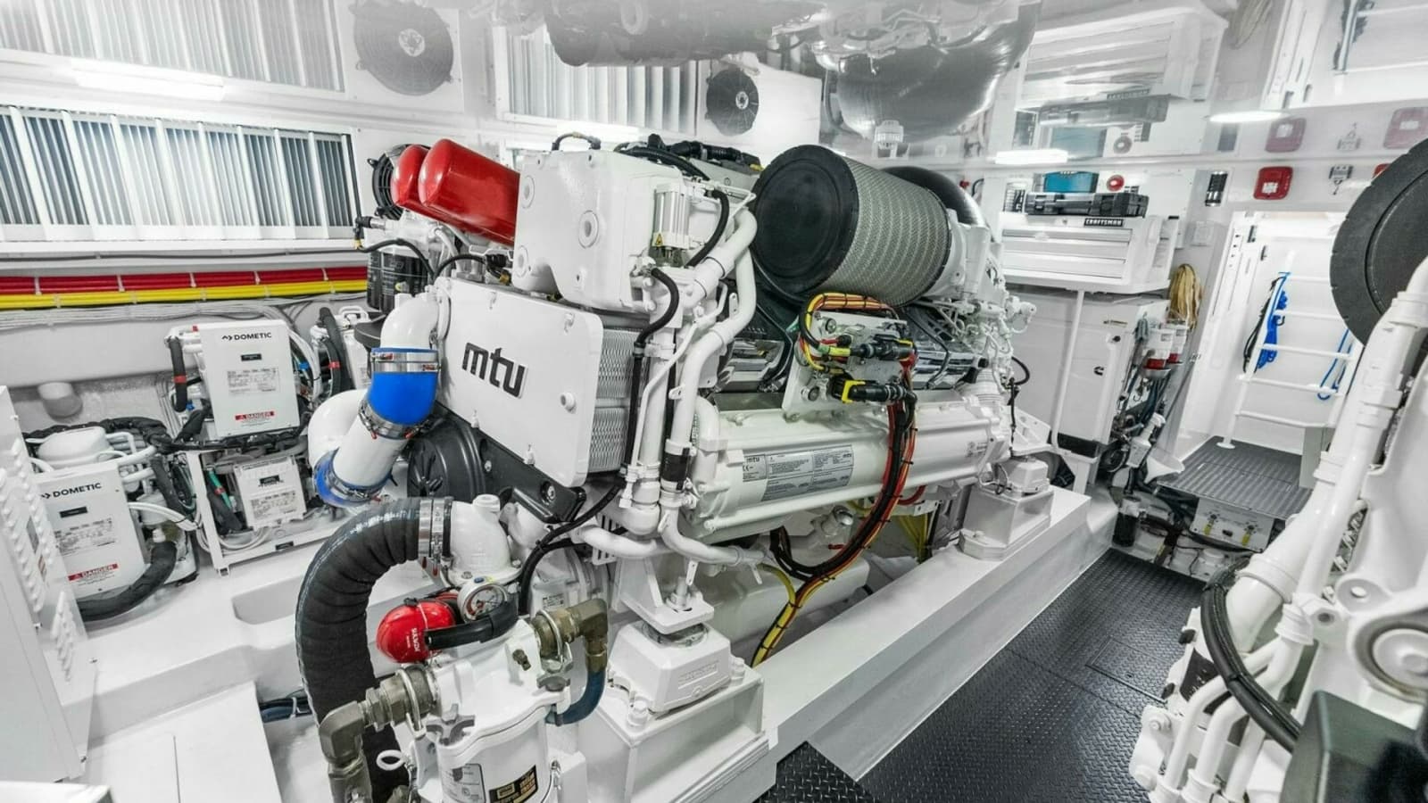 2022 Viking 68 Enclosed Bridge- PIPE DREAM- Engine Room