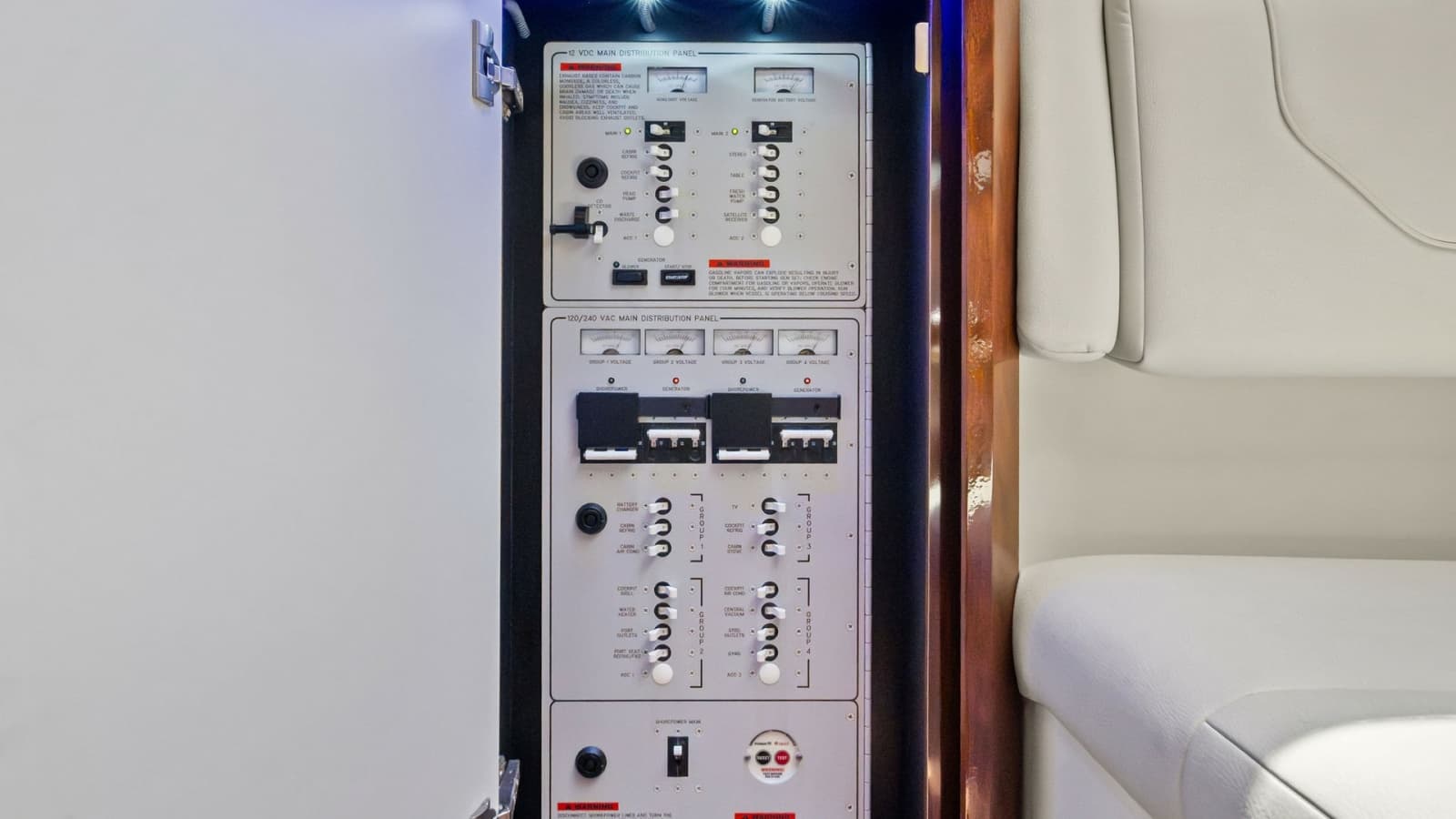 Electrical Control Panel Compartment