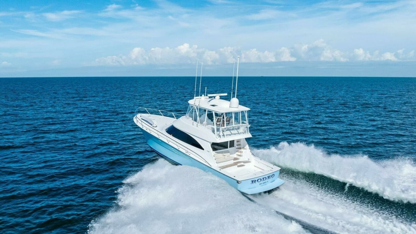 Viking 58 Convertible at Sea