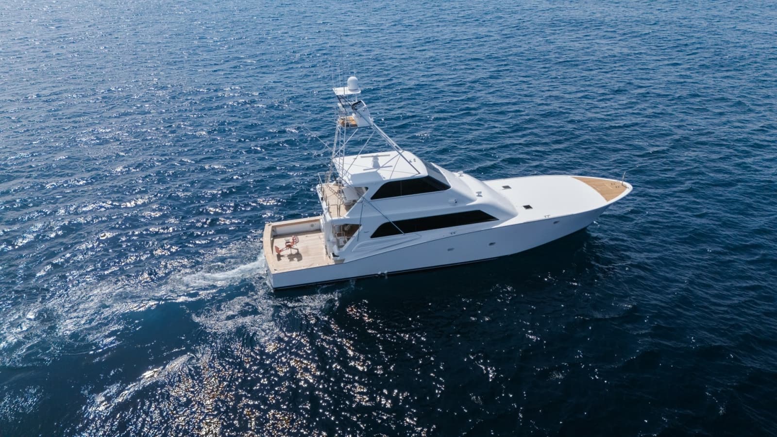 Aerial View of Enclosed Bridge Sportfish