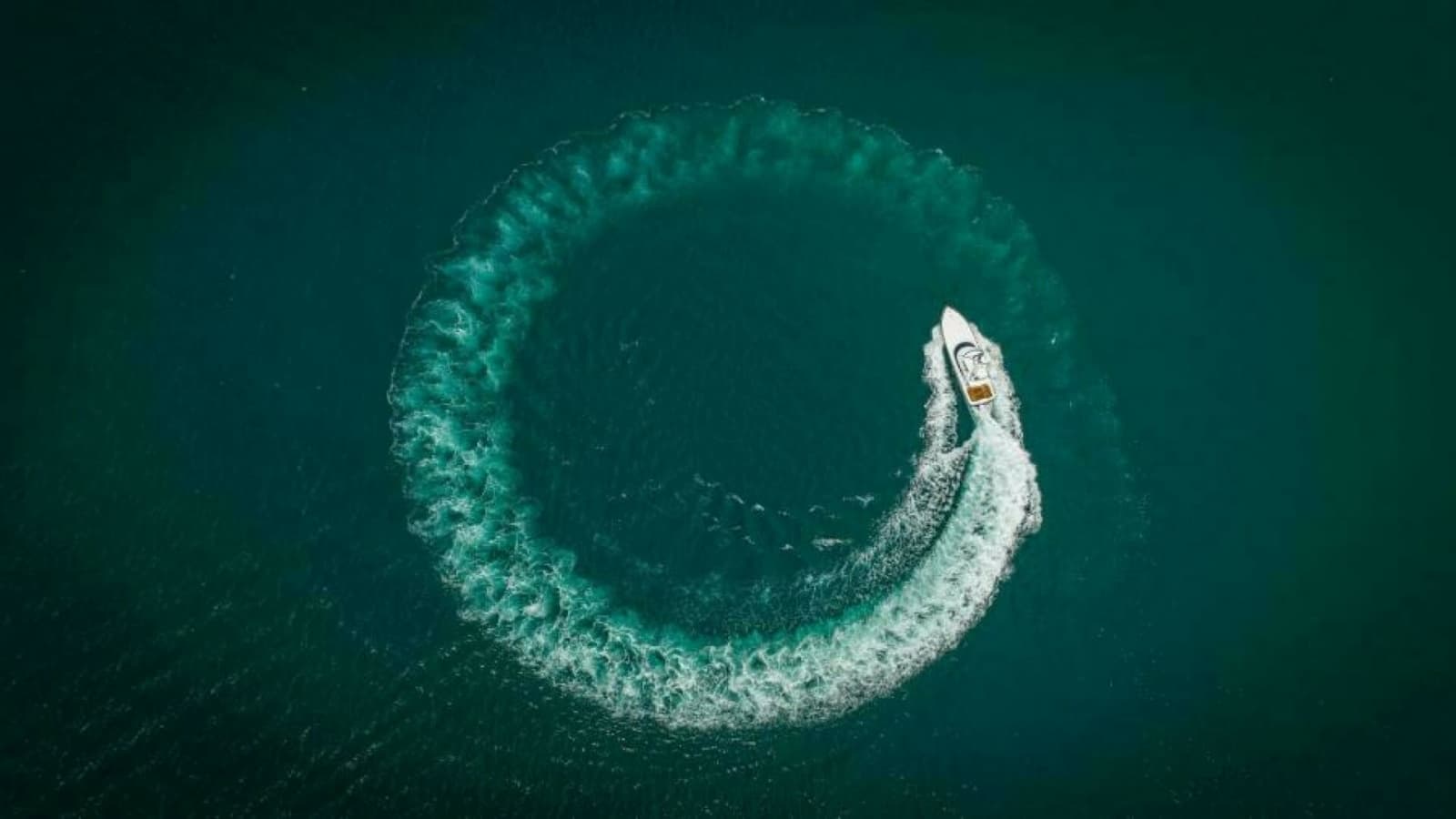 Aerial View of Twin Reels in Action