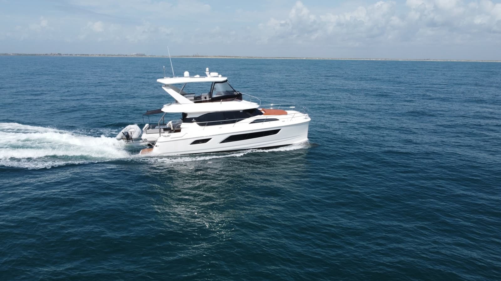 Aquila 44 CAT Cruising Side Profile