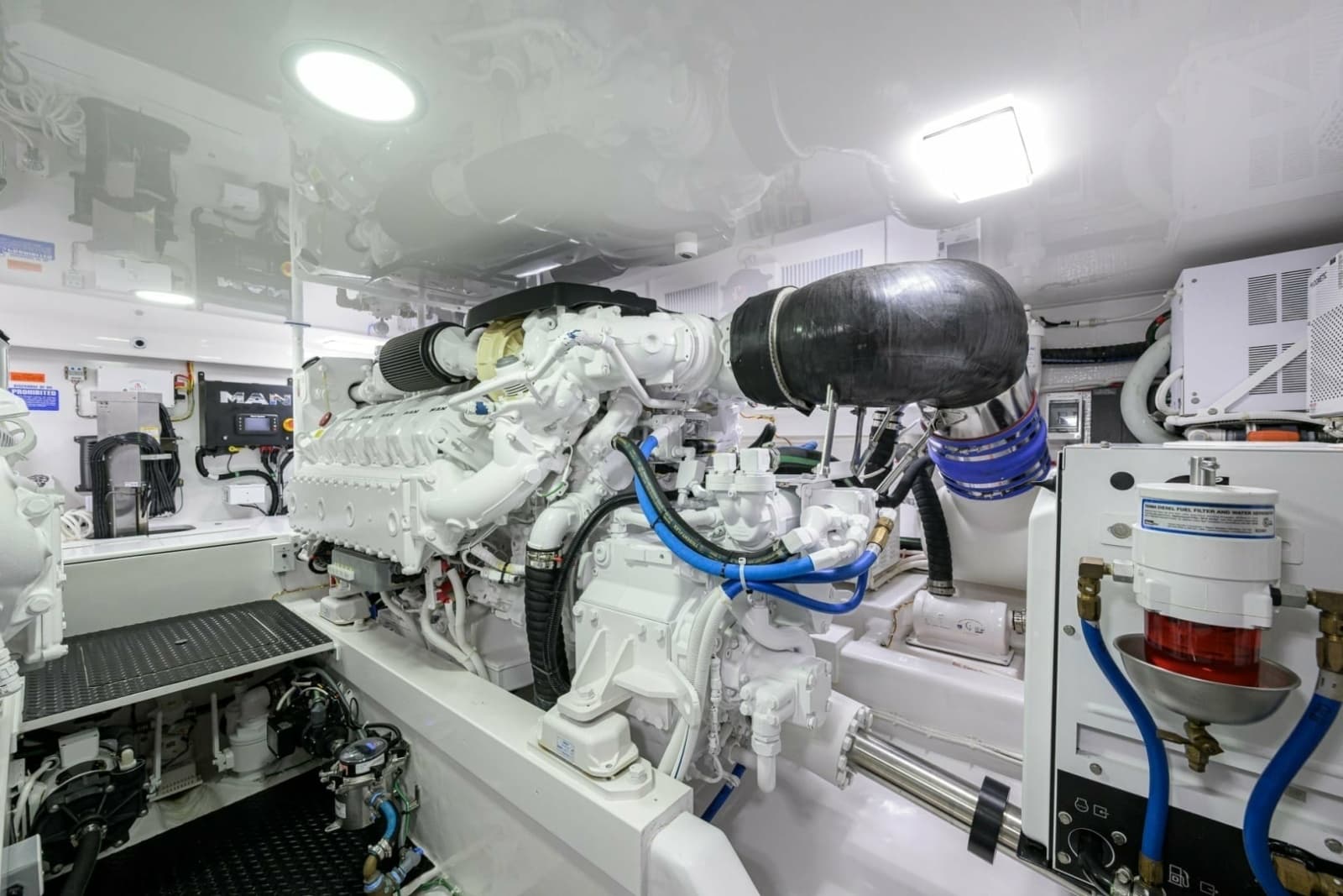 Viking 54 - Dog House - Engine Room