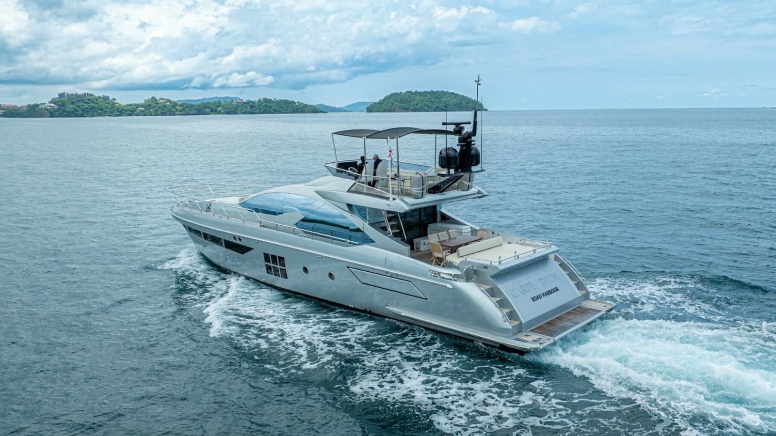 2017 Azimut 77 "Carpe Diem" - Running shot