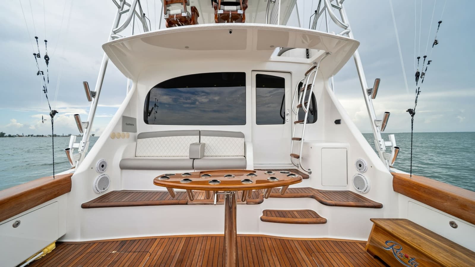 Spacious Cockpit with Teak Decking