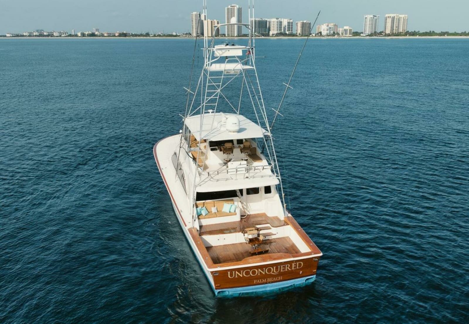 Ocean 73 UNCONQUERED - Aerial Profile