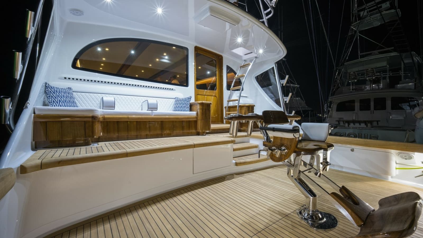 2026 Winter Custom Yachts 75 Open Convertible- MISS CARRIE- Cockpit