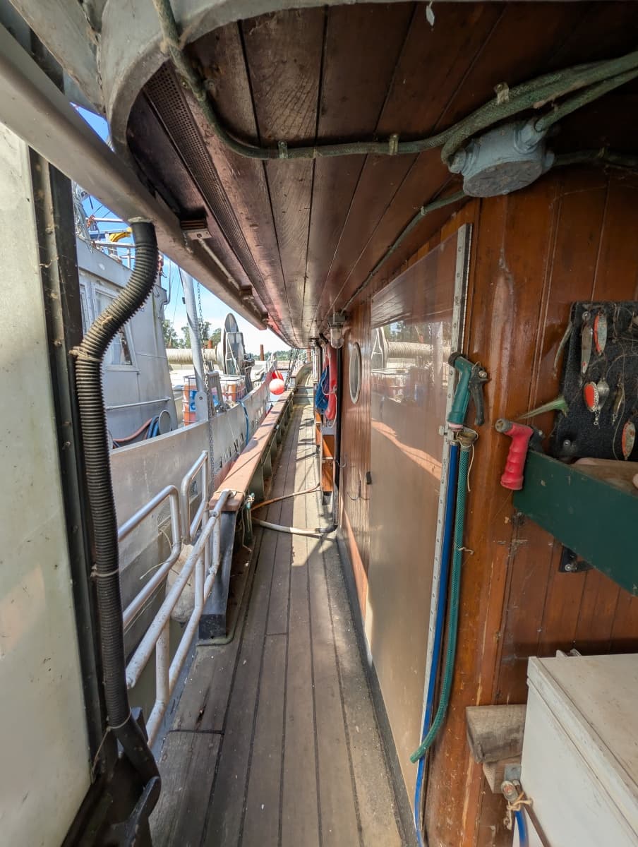 1941 Armstrong Bros. Custom Wooden Trawler Charter Vessel