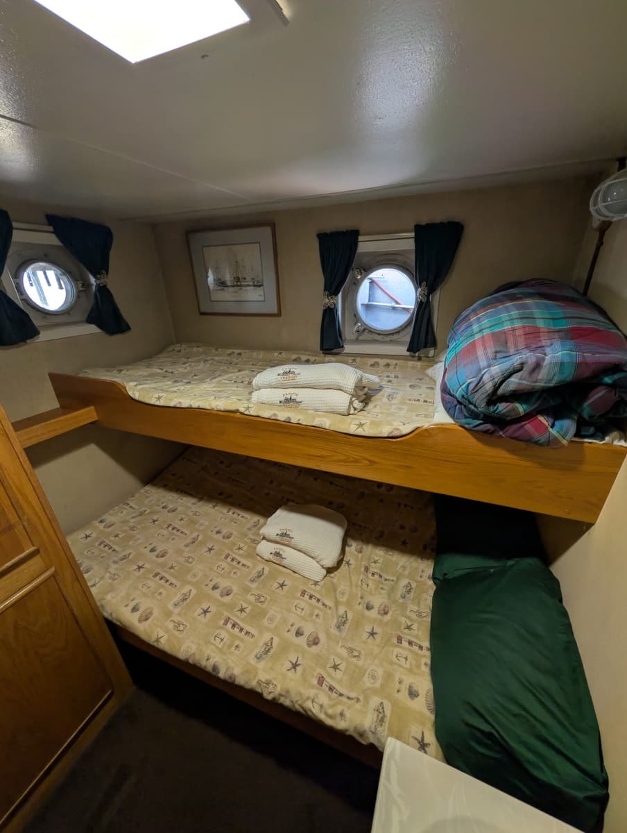 1941 Armstrong Bros. Custom Wooden Trawler Charter Vessel