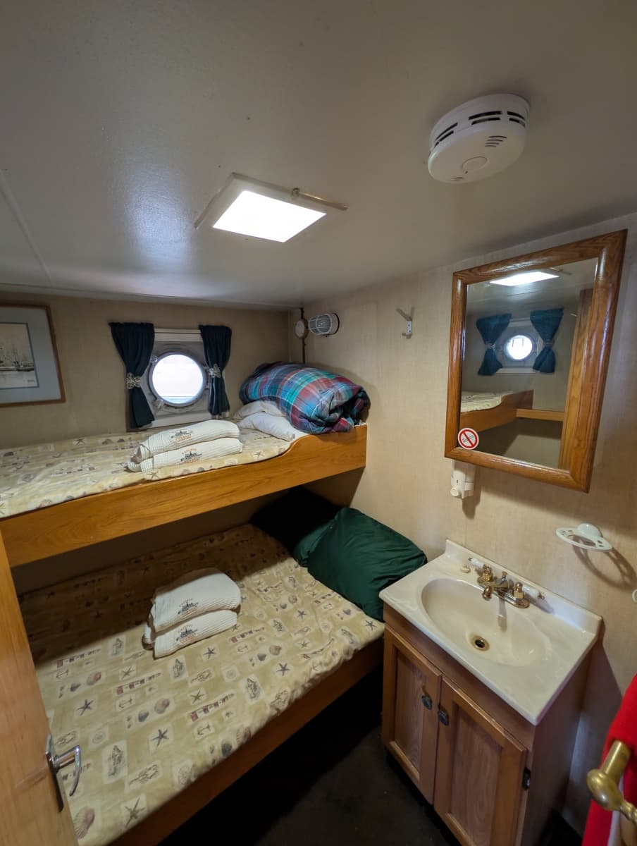 1941 Armstrong Bros. Custom Wooden Trawler Charter Vessel