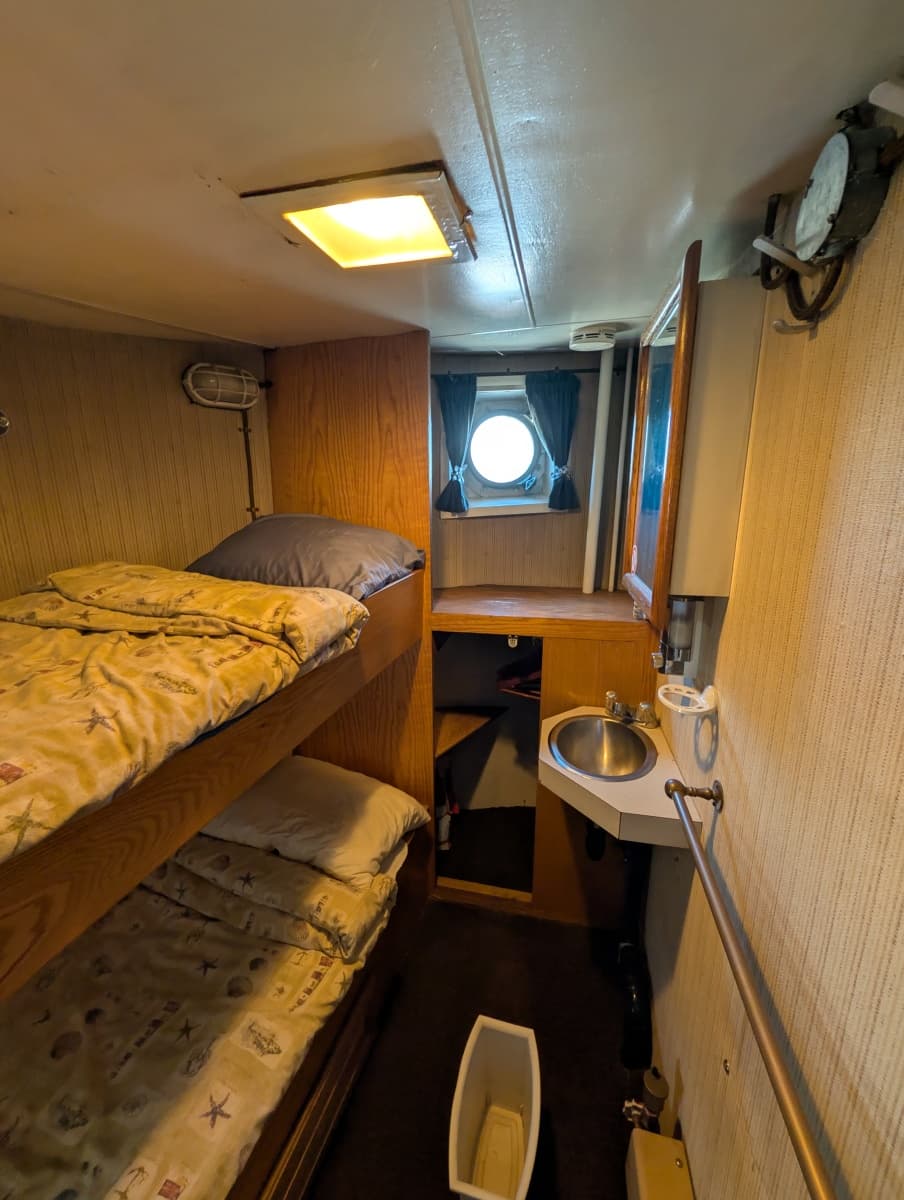 1941 Armstrong Bros. Custom Wooden Trawler Charter Vessel