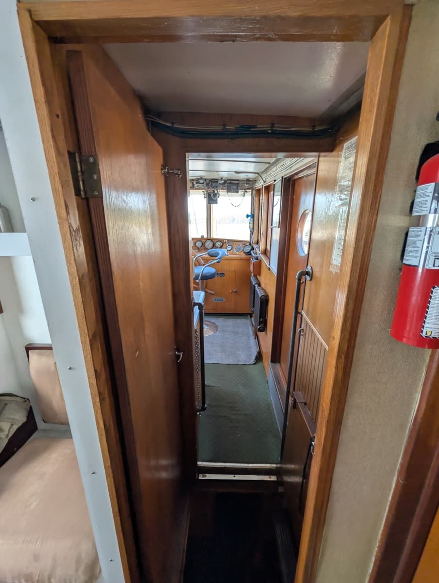 1941 Armstrong Bros. Custom Wooden Trawler Charter Vessel