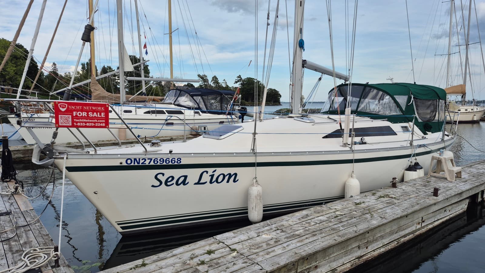 1988 Canadian Sailcraft CS 36 MERLIN