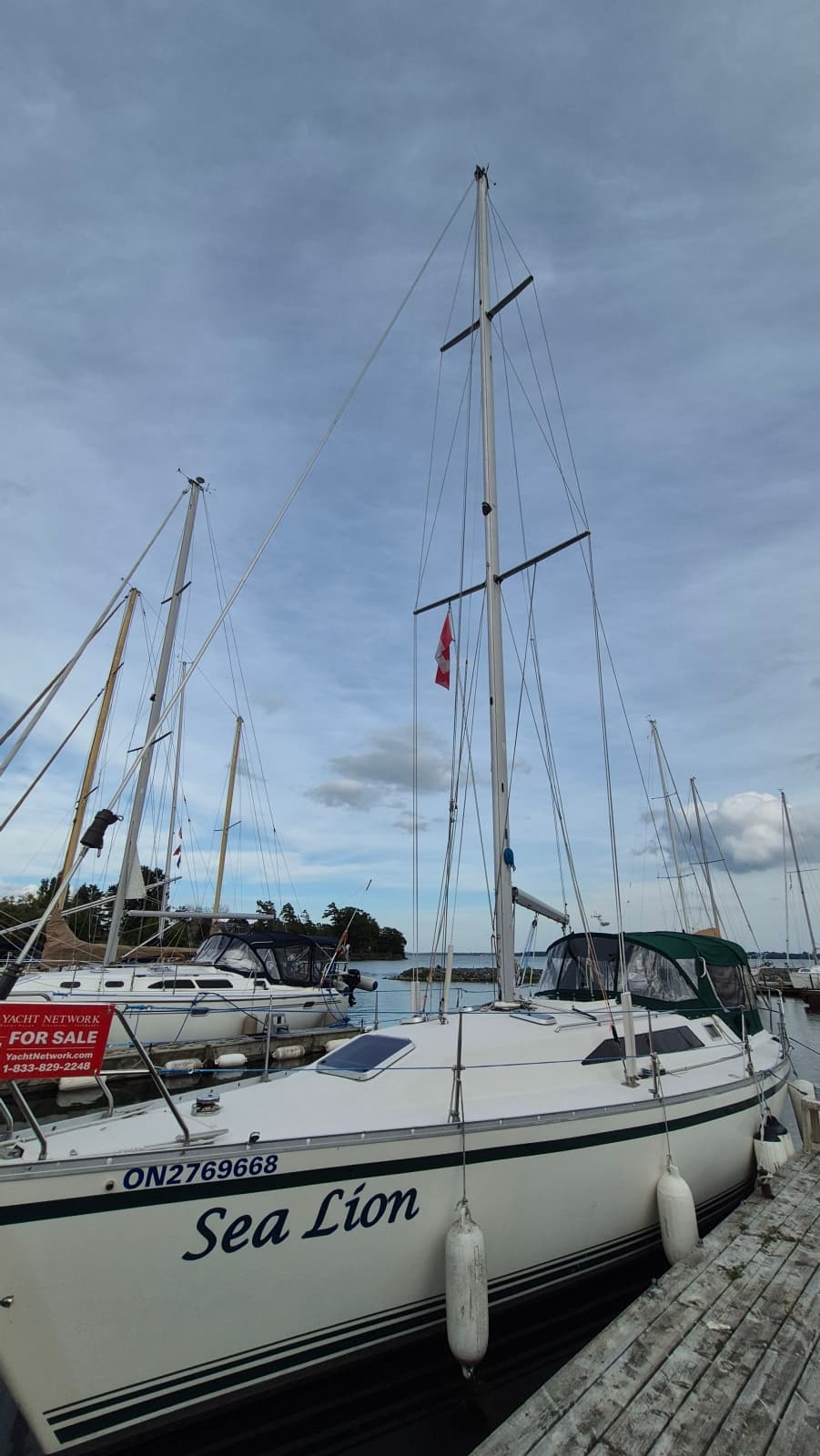 1988 Canadian Sailcraft CS 36 MERLIN