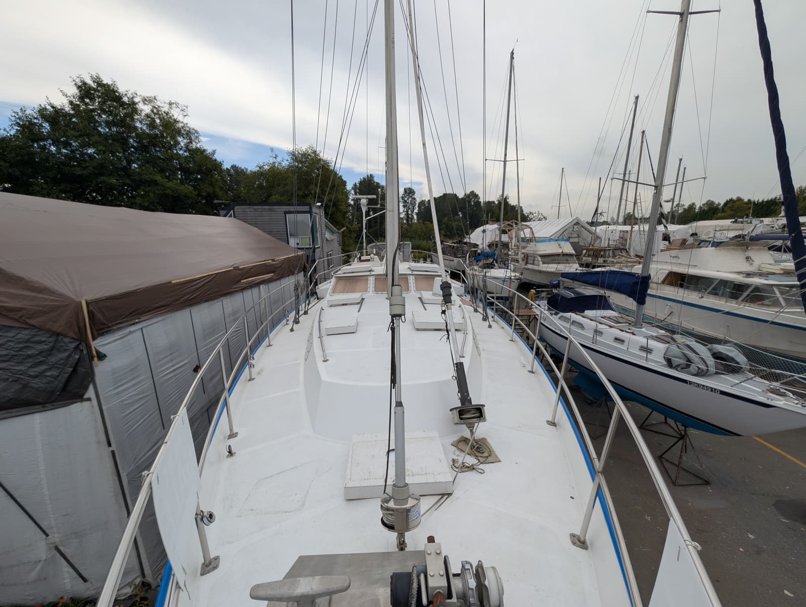 1996 Bruce Roberts  Customer Steel Hull Sailboat