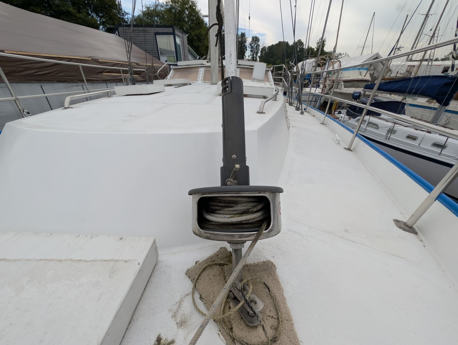 1996 Bruce Roberts  Customer Steel Hull Sailboat