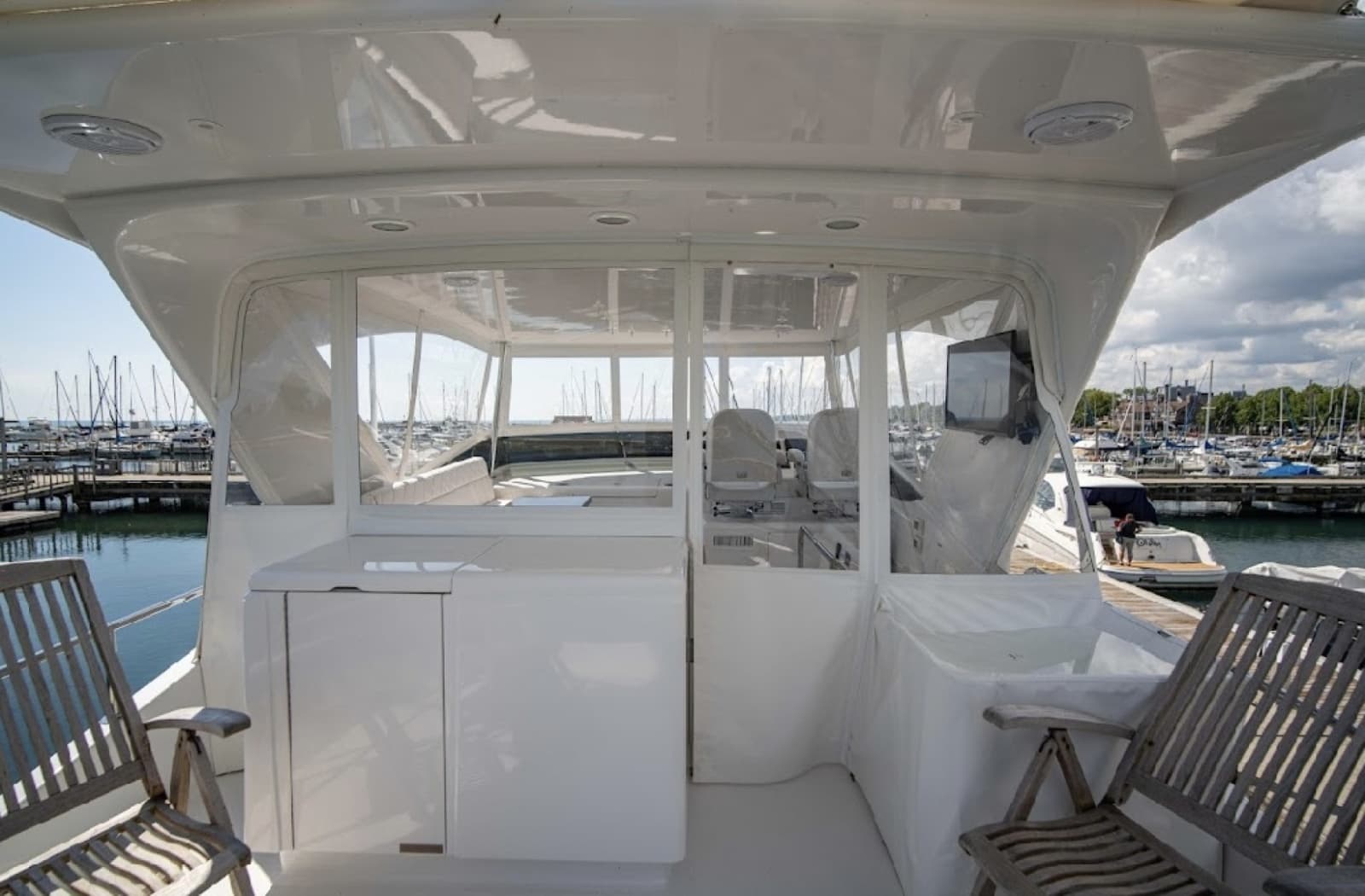 Hatteras 60 OVATION - Bridge Deck