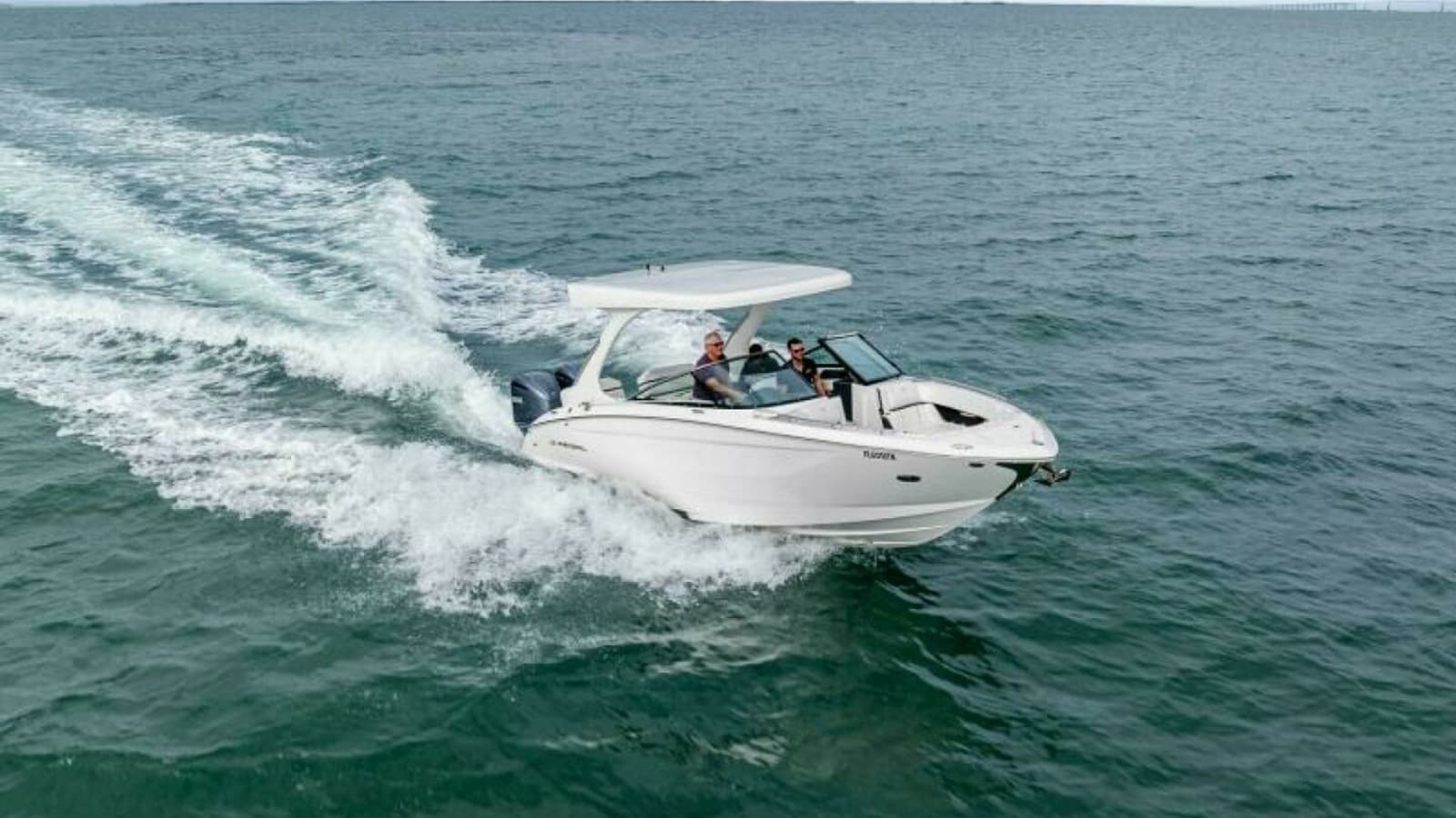 Regal 29 OBX Cruising at Sea