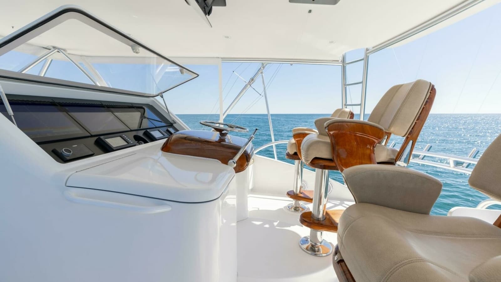 2013 Viking 76 Convertible- REEL FIRE- Helm