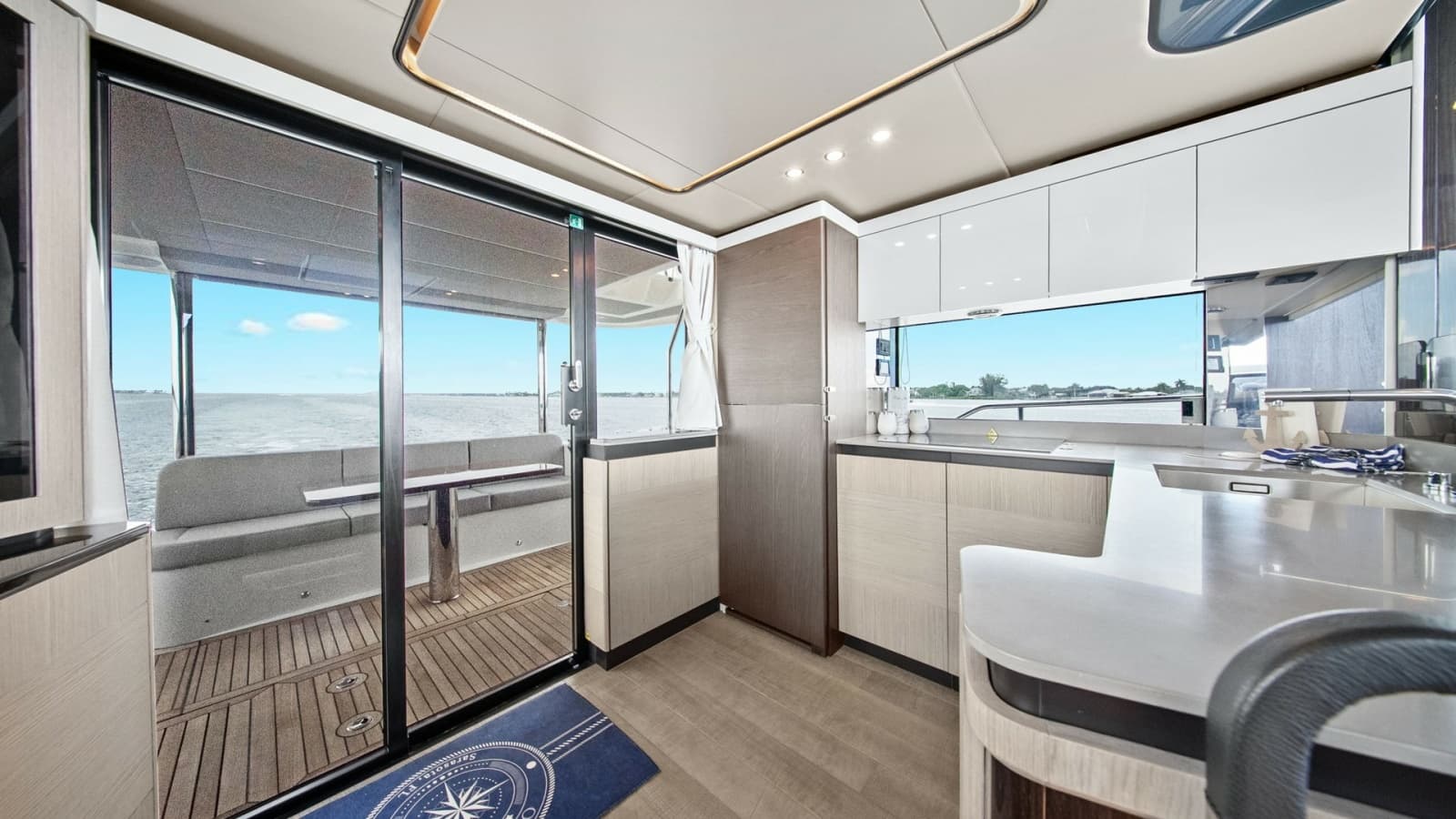 Galley and Aft Deck View