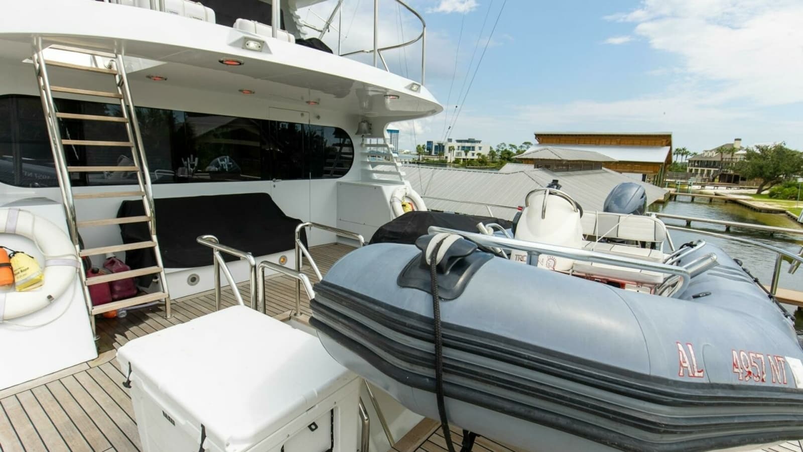 1989 116' Feadship "Boss"- Bridge Deck