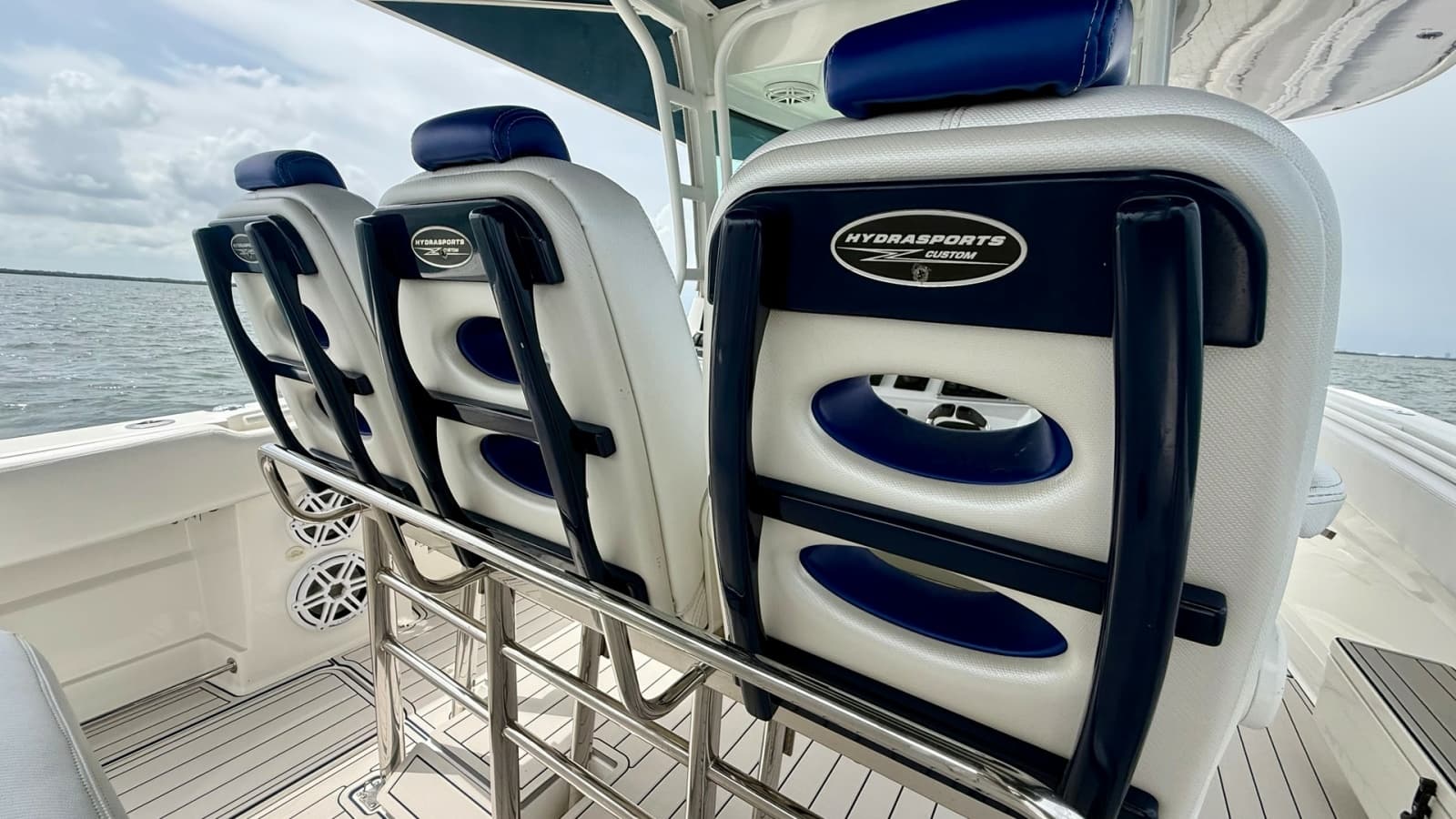 Helm Seating with Ocean View
