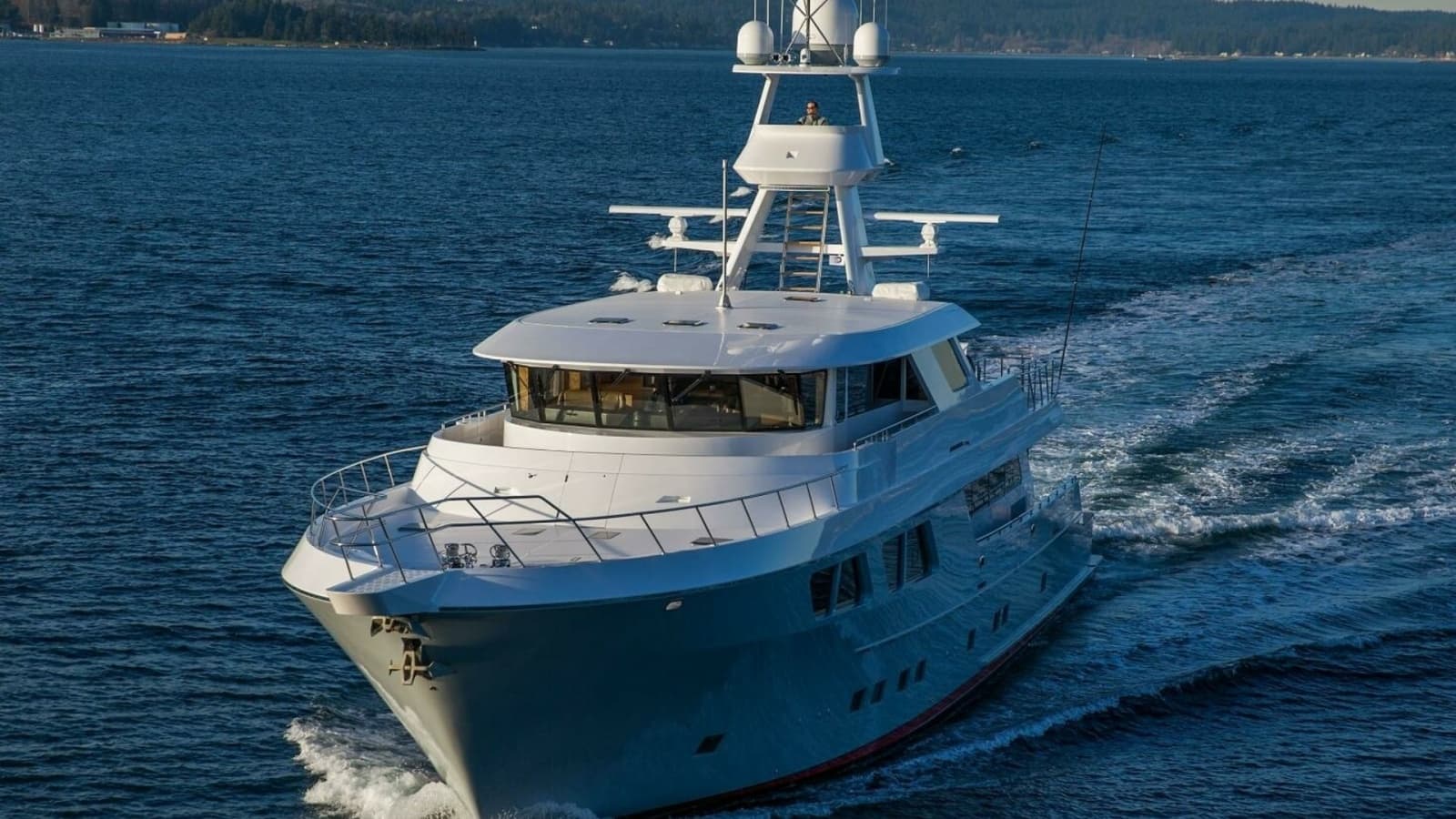 2019 Nordlund 115 Expedition Yachtfisher "Cazador" - Bow View of Nordlund 115 Yachtfisher