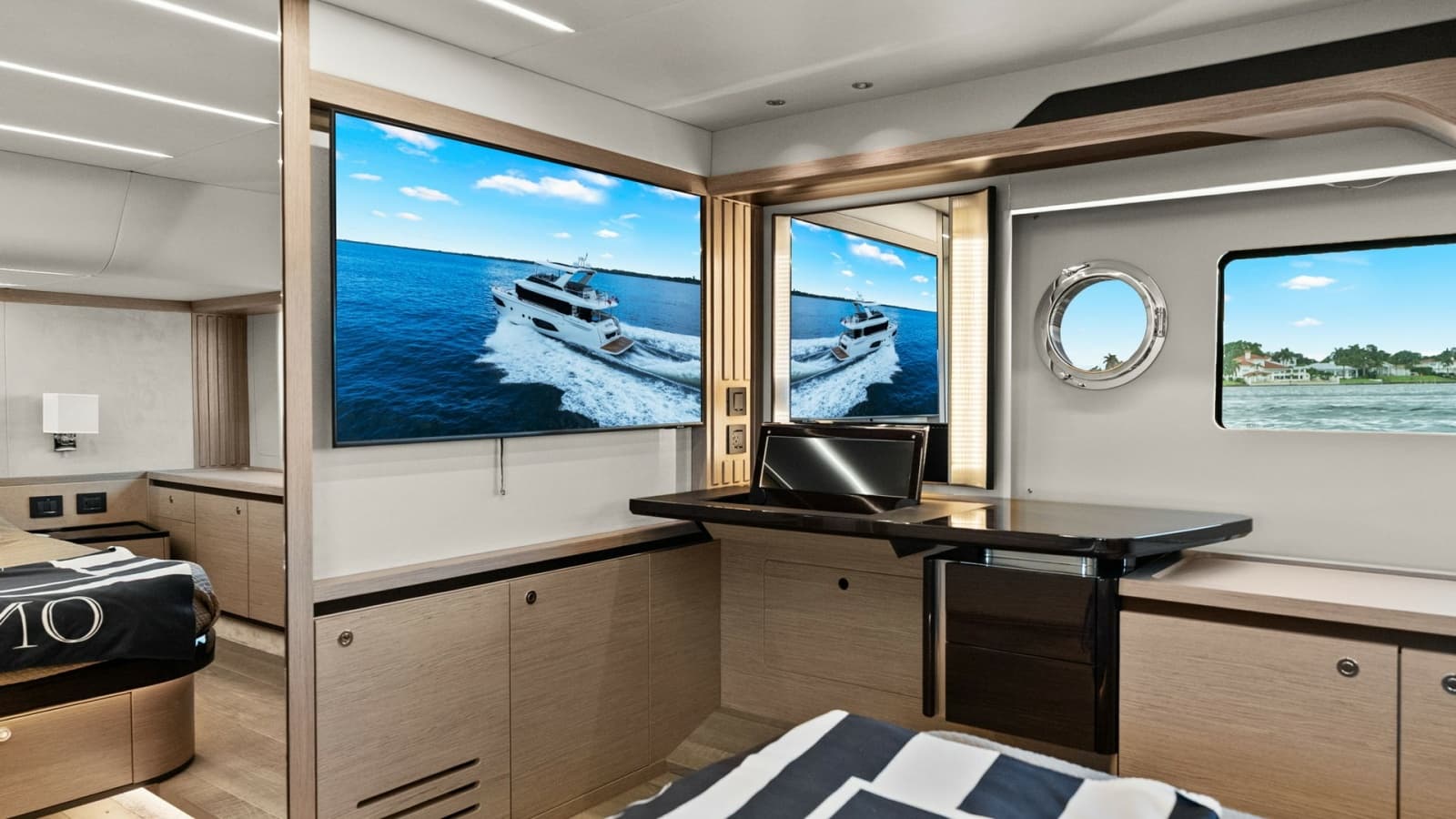 Master Stateroom with Panoramic Views