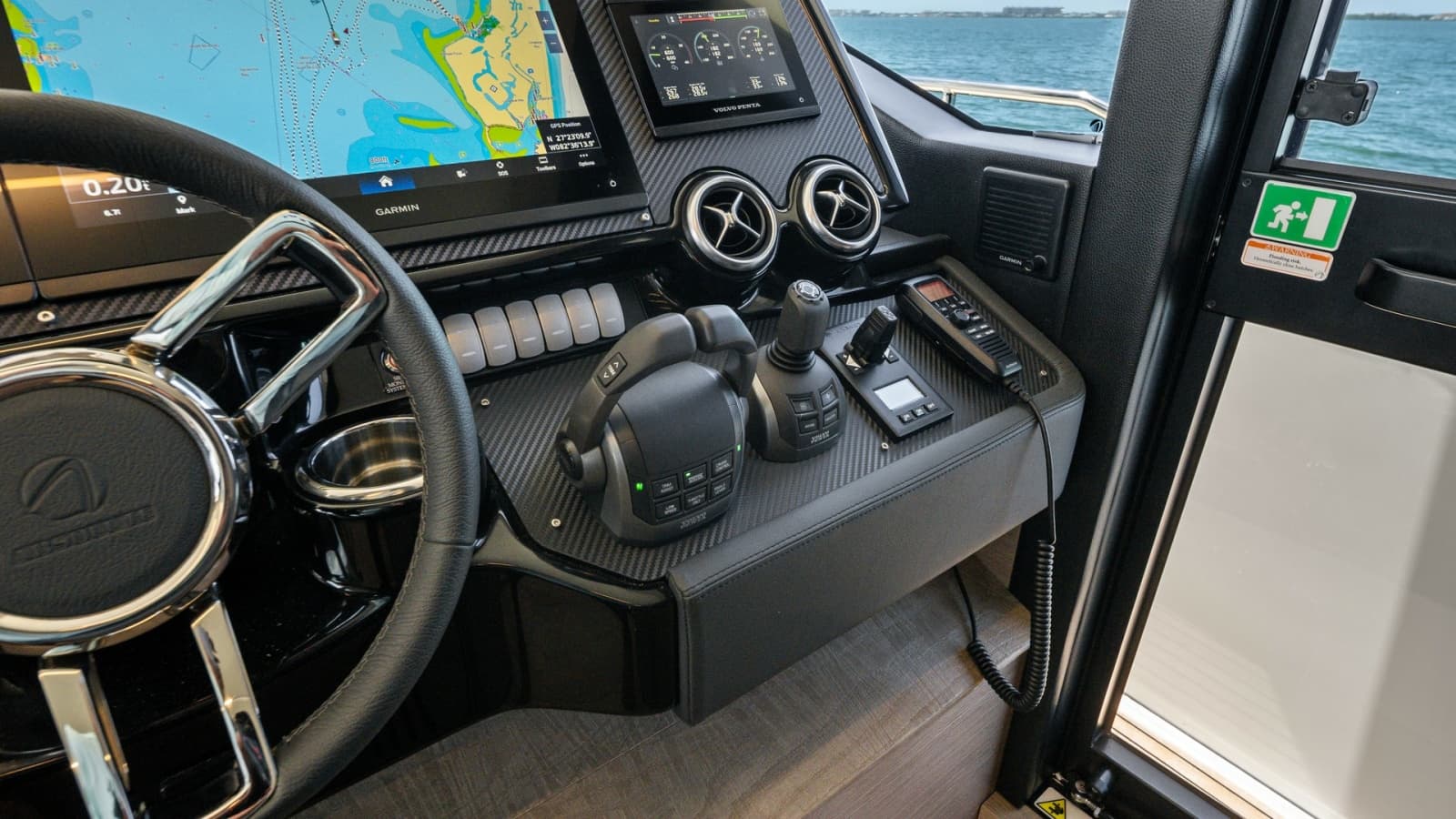 2026 Absolute Navetta 58 "ANDIAMO" - Helm Station