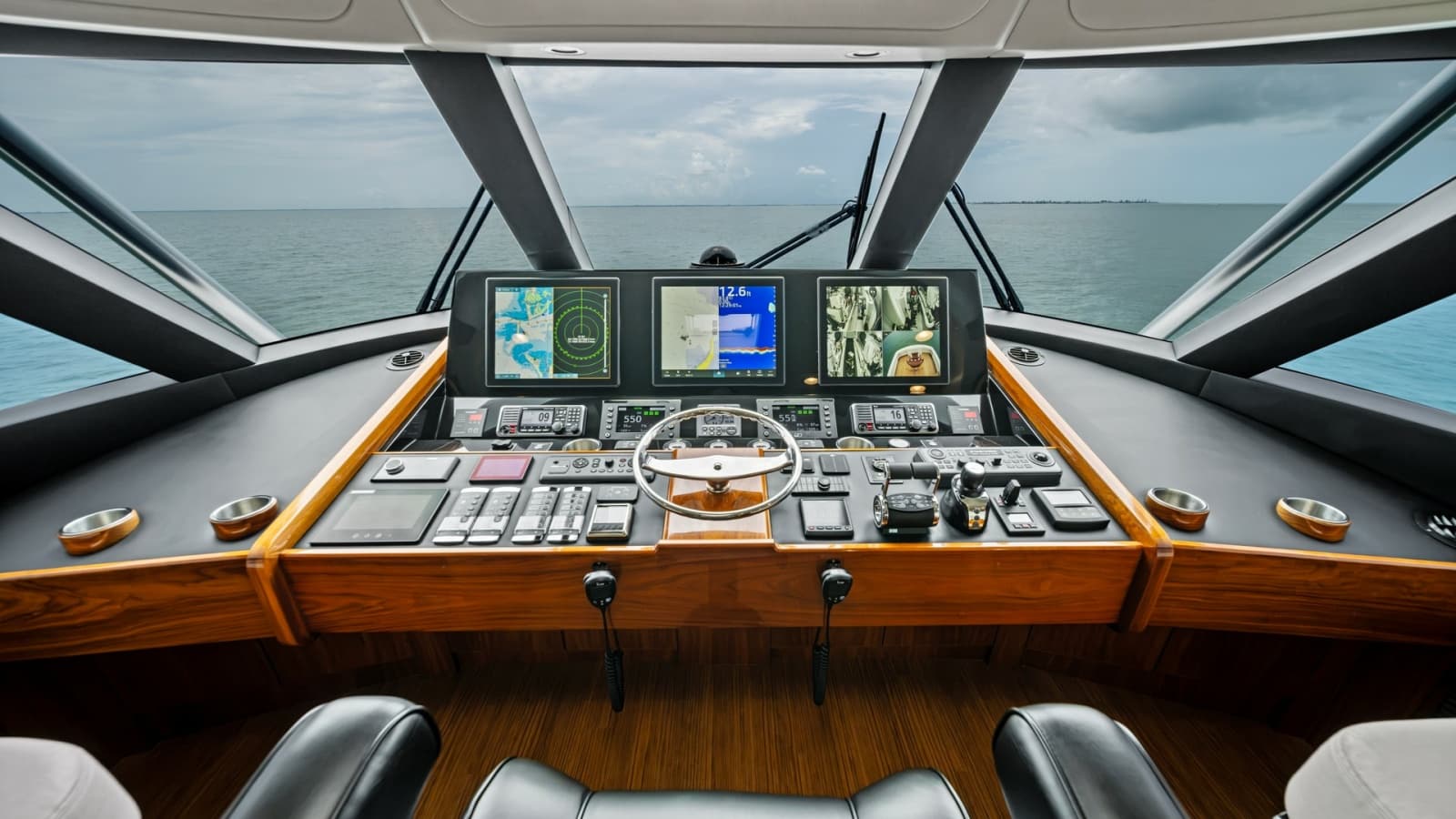 Command Helm with Panoramic Views
