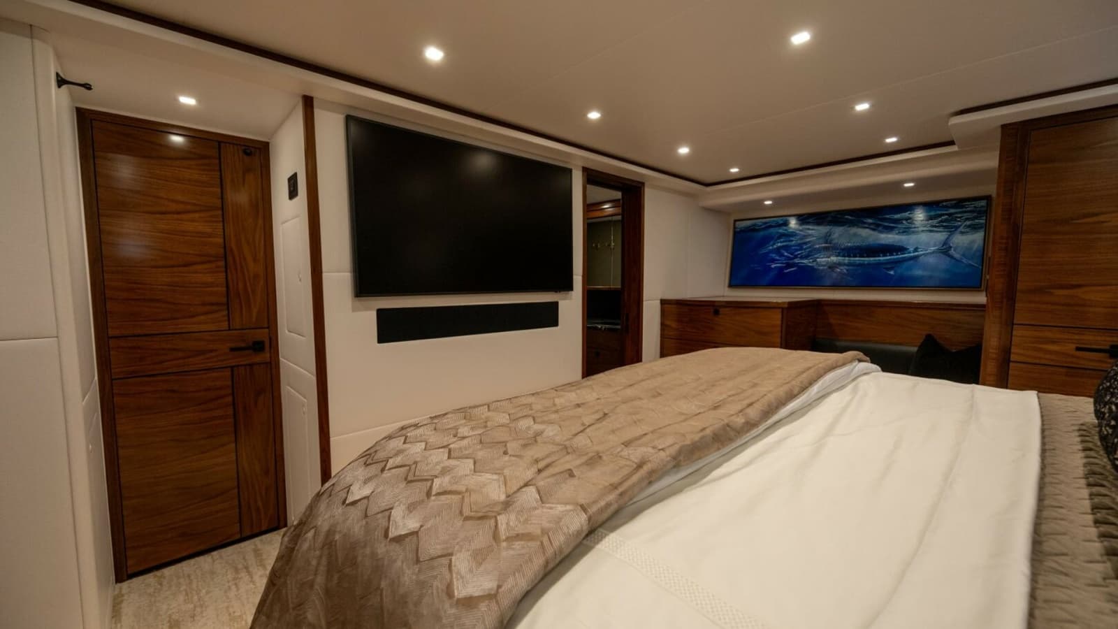2025 82 Viking Convertible Boujie Master Stateroom (2)